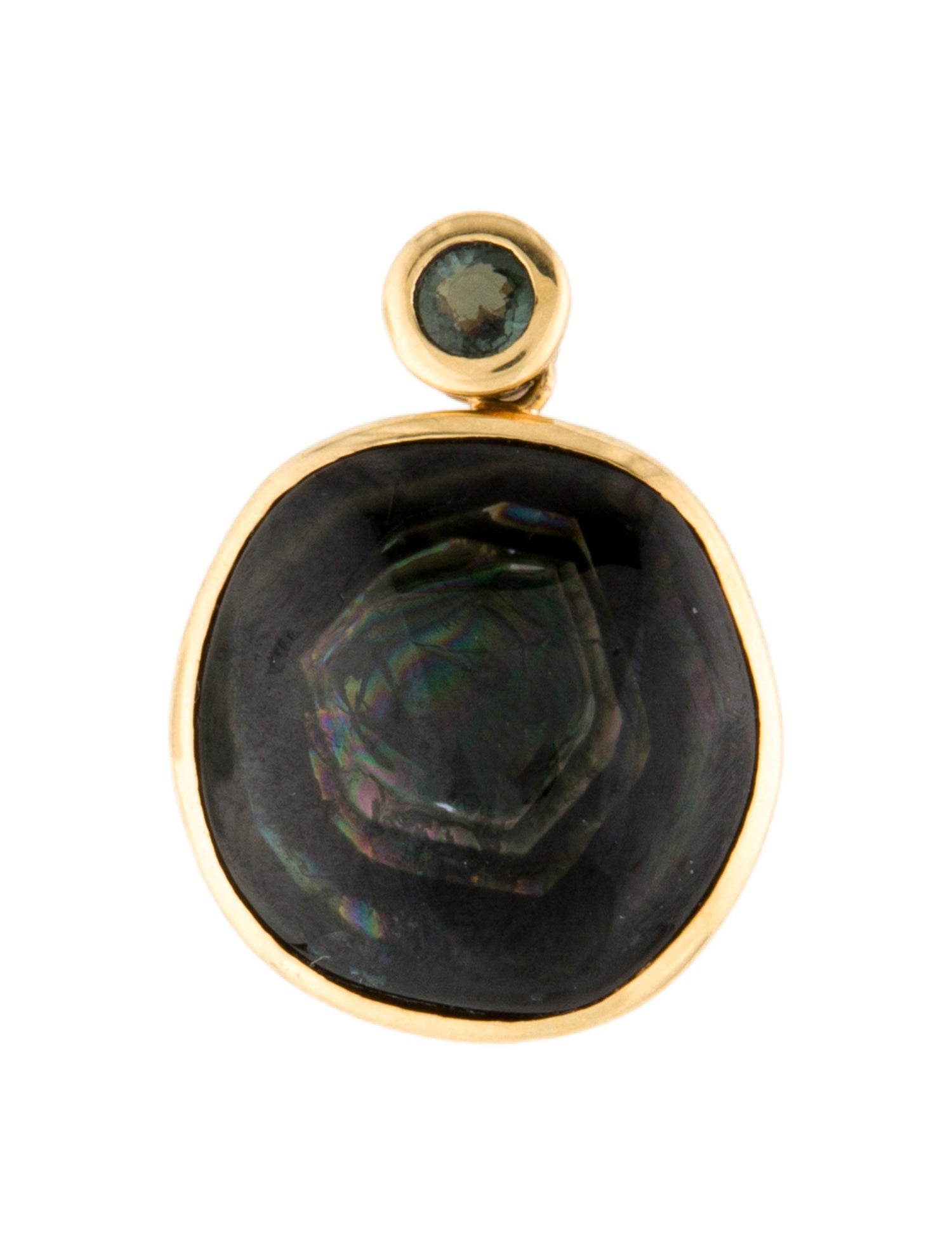 Pendant 18K Tourmaline