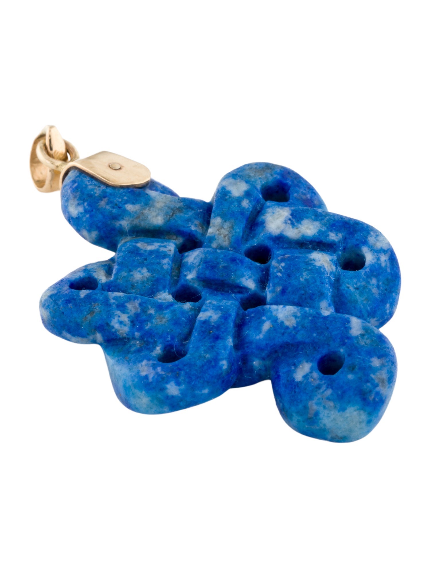Pendant Lapis Lazuli Knot