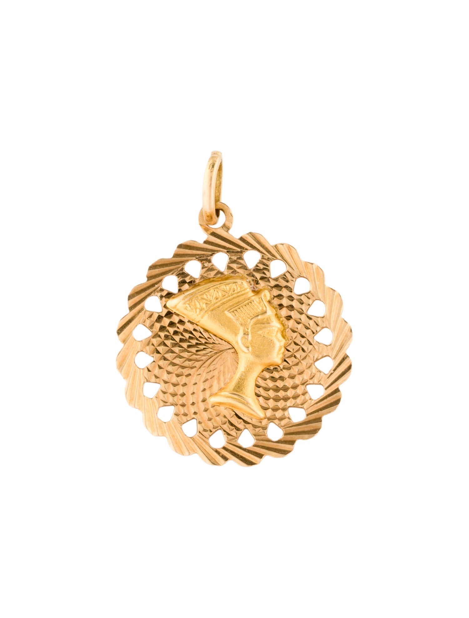 Pendant 18K Nefertiti