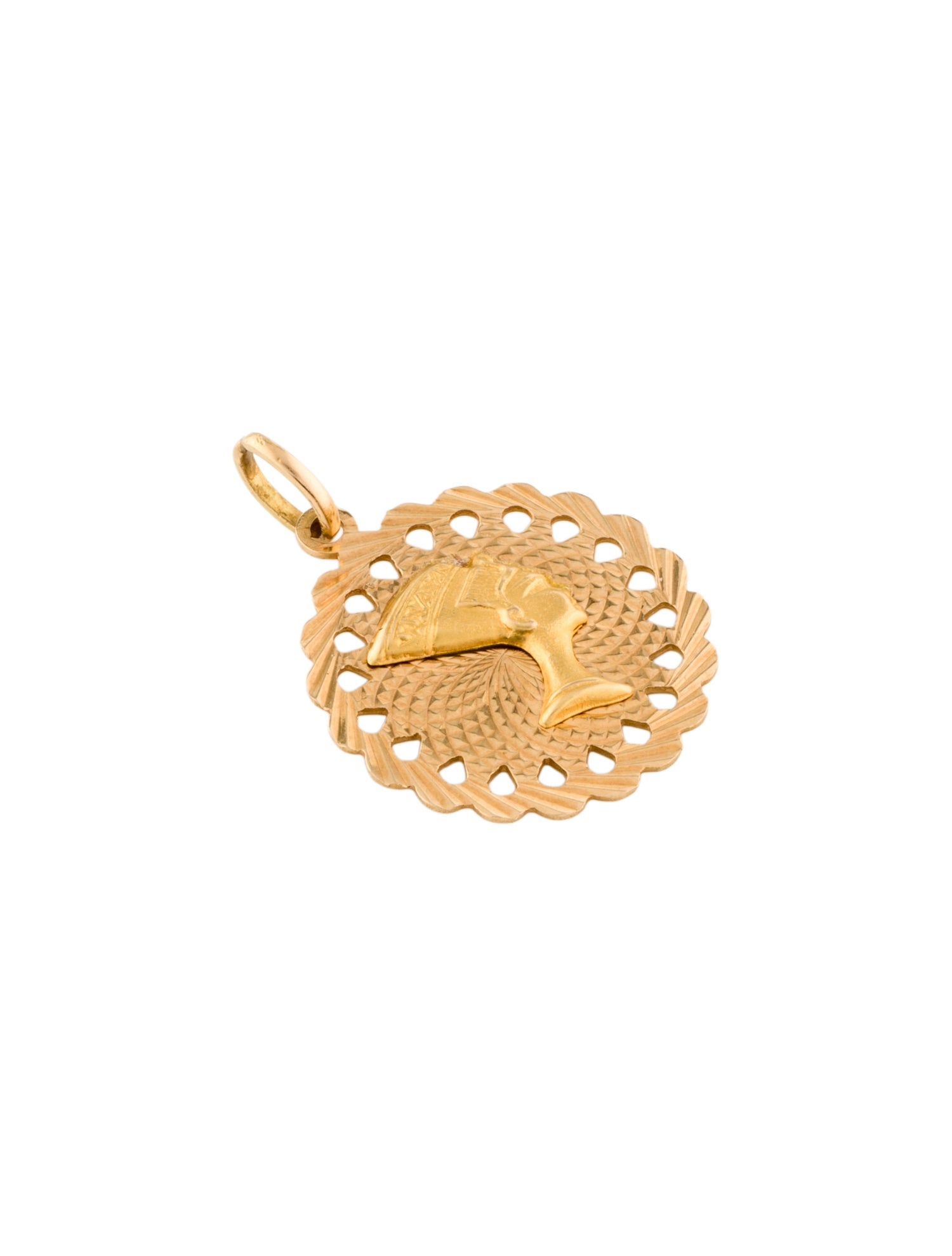 Pendant 18K Nefertiti
