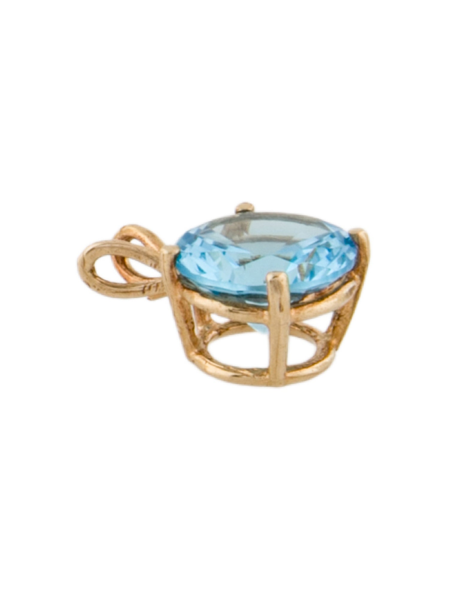 Pendant 14k Topaz