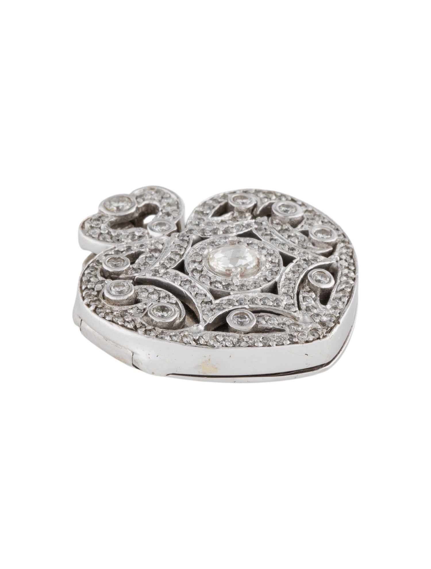 Pendant 18K Diamond Heart Locket