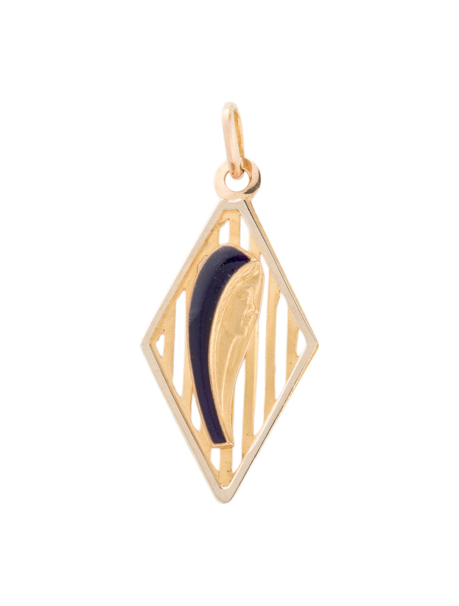 Pendant 18K Enamel