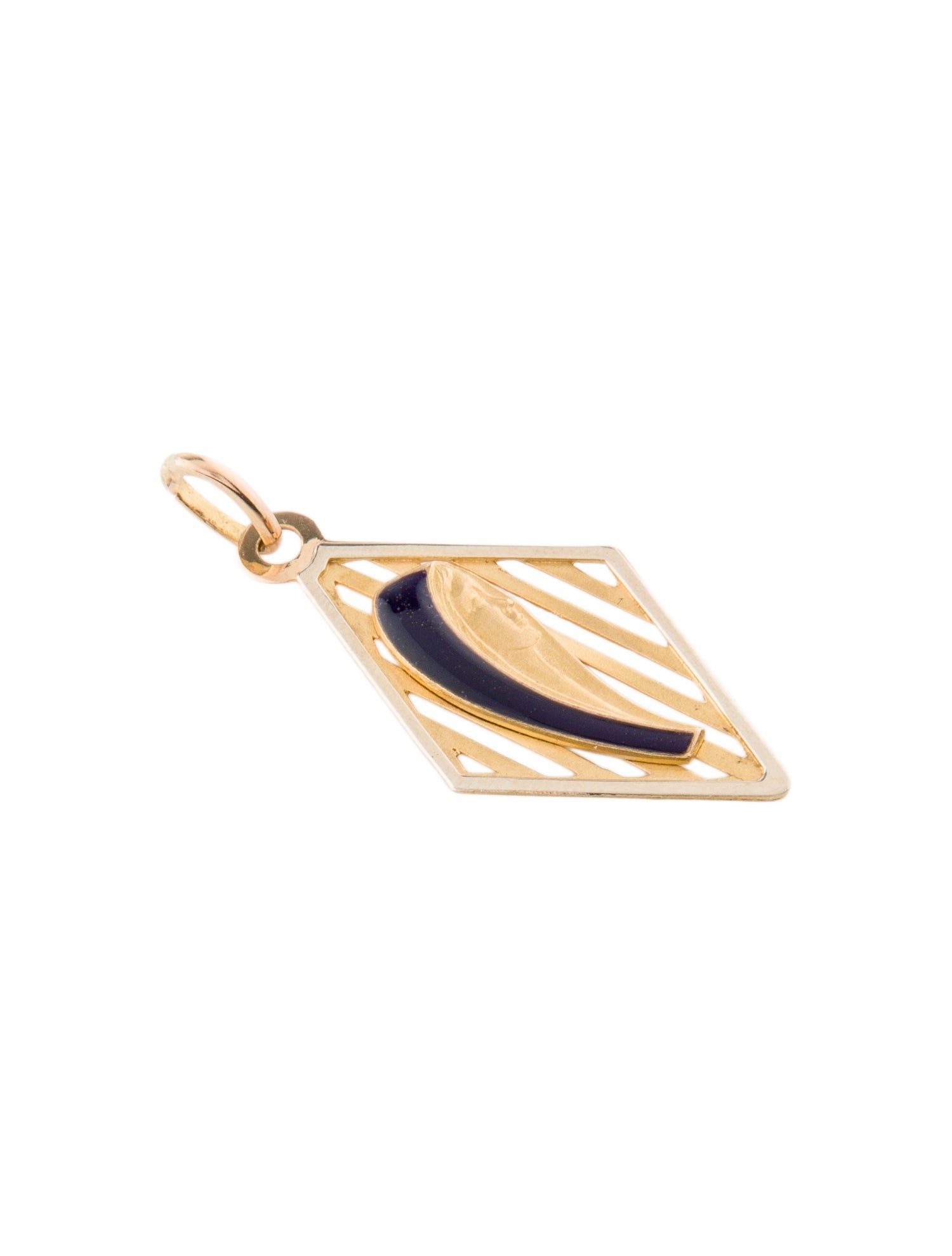 Pendant 18K Enamel