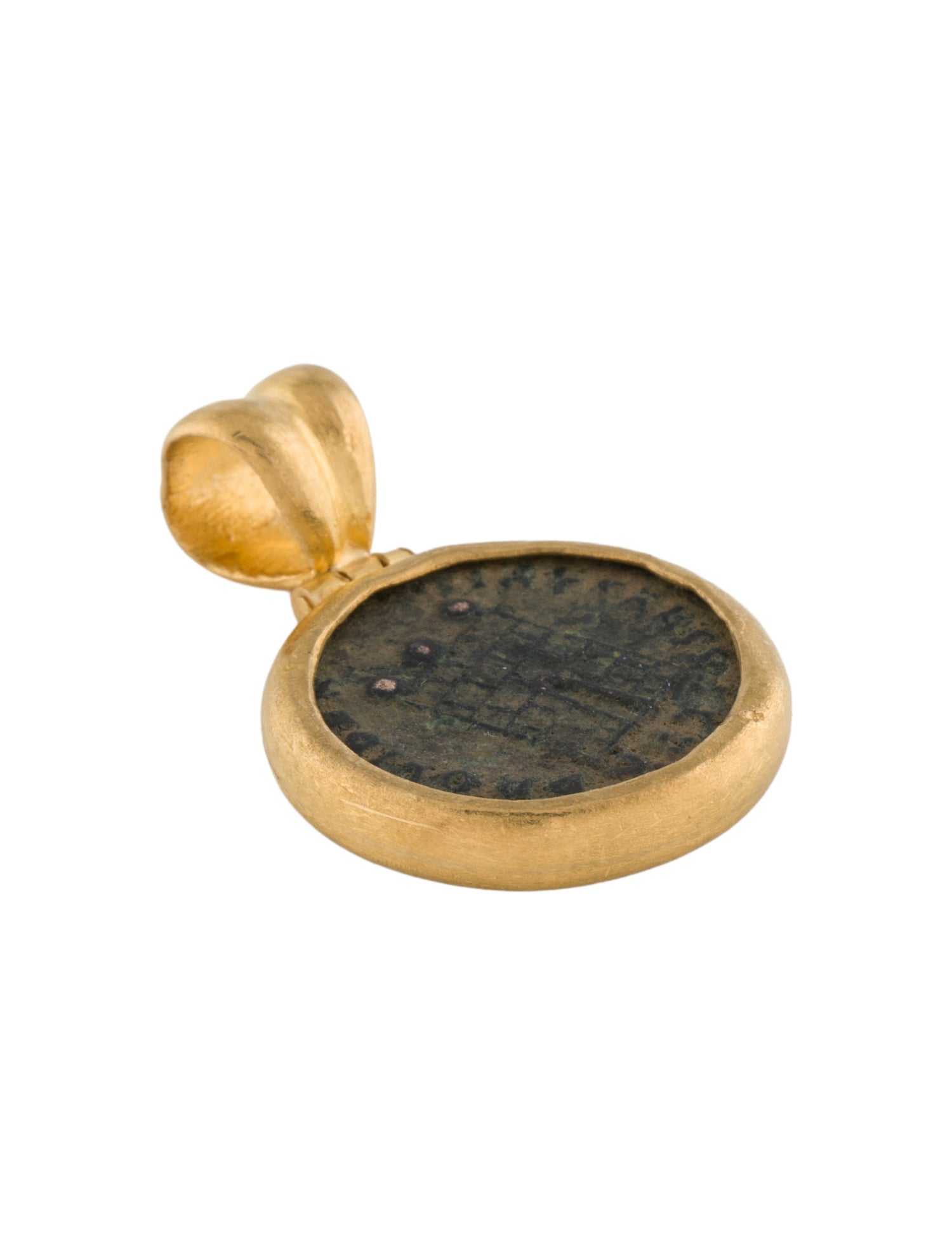 Pendant 24K Ancient Coin