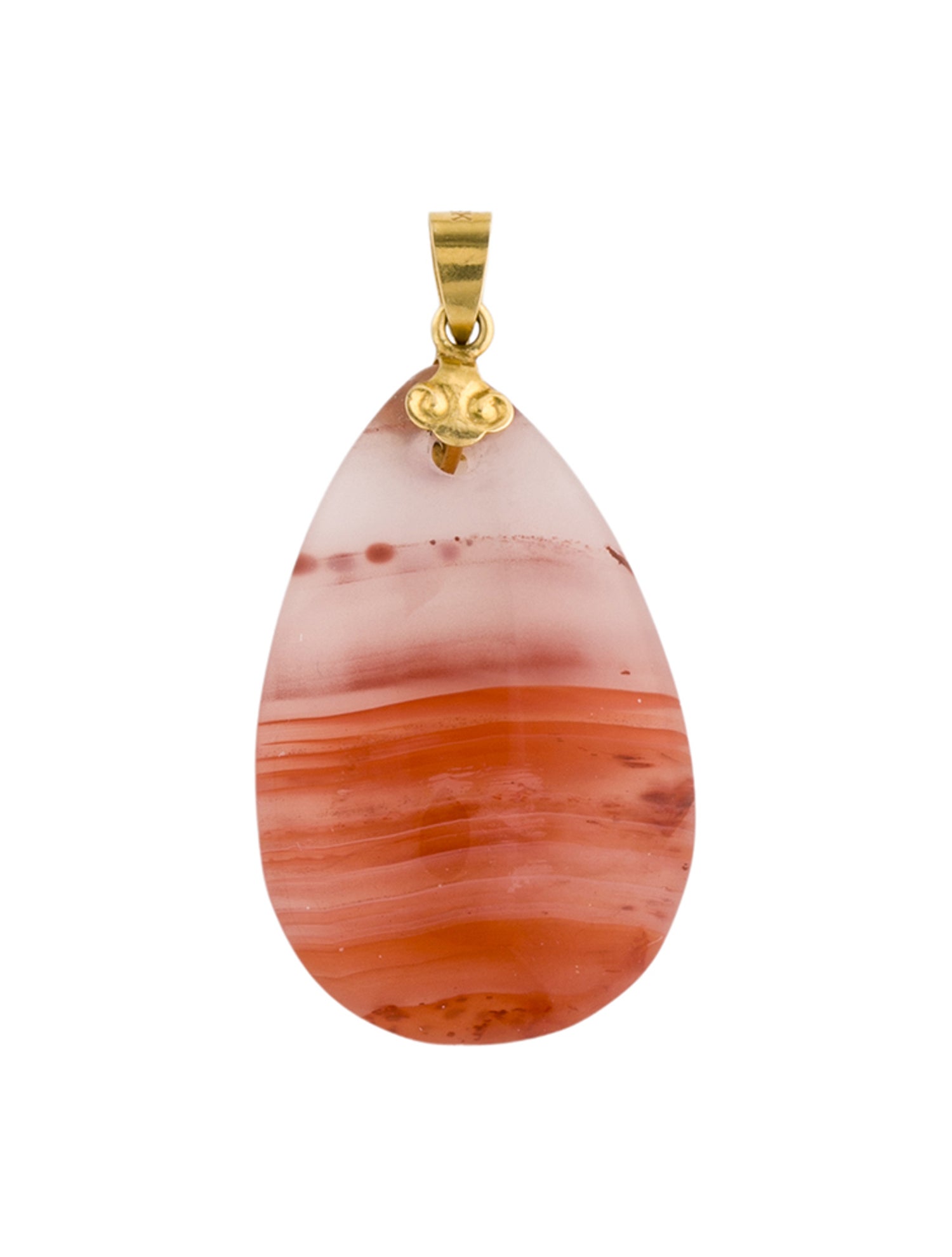 Pendant 18K Agate