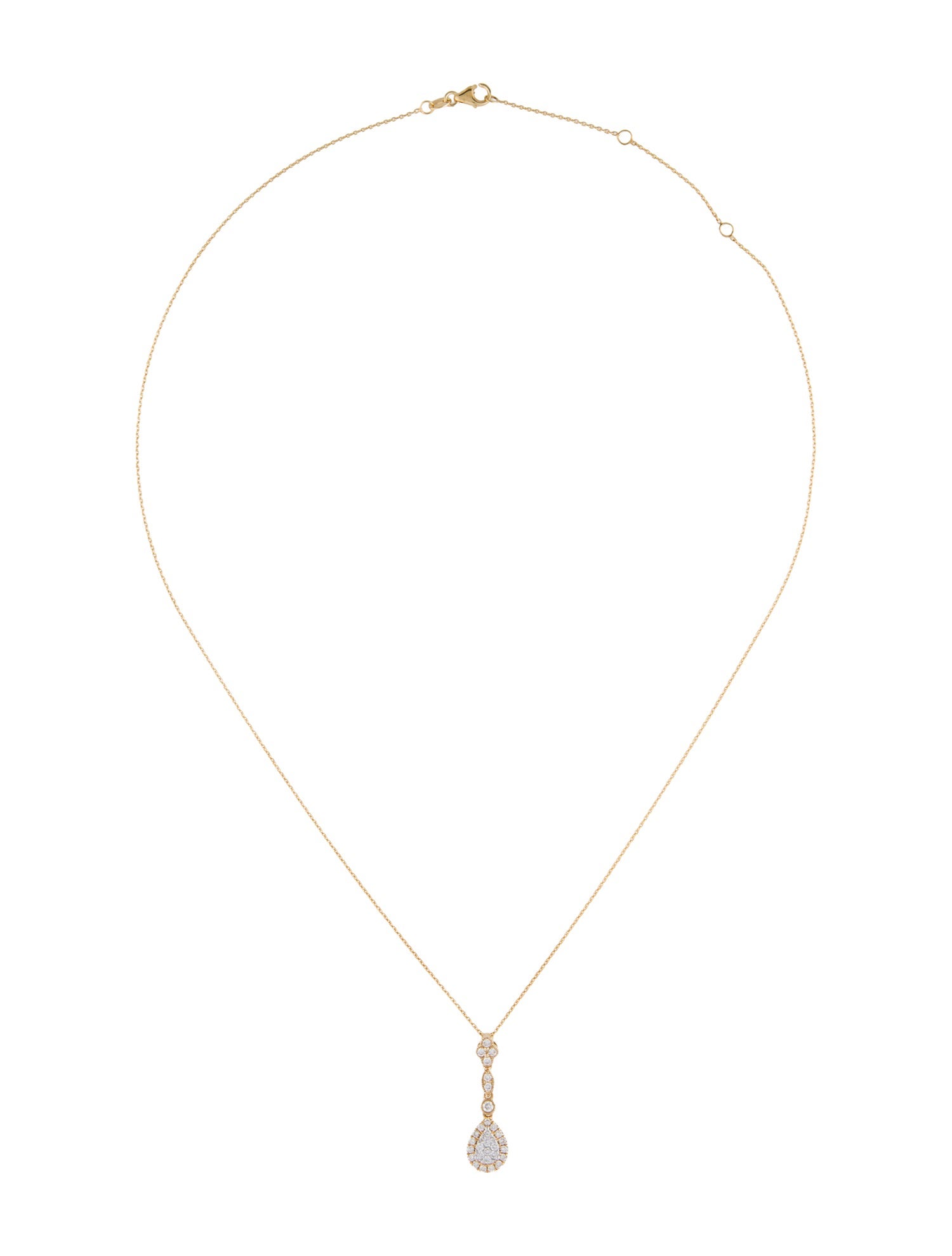 Pendant 14K Diamond Necklace
