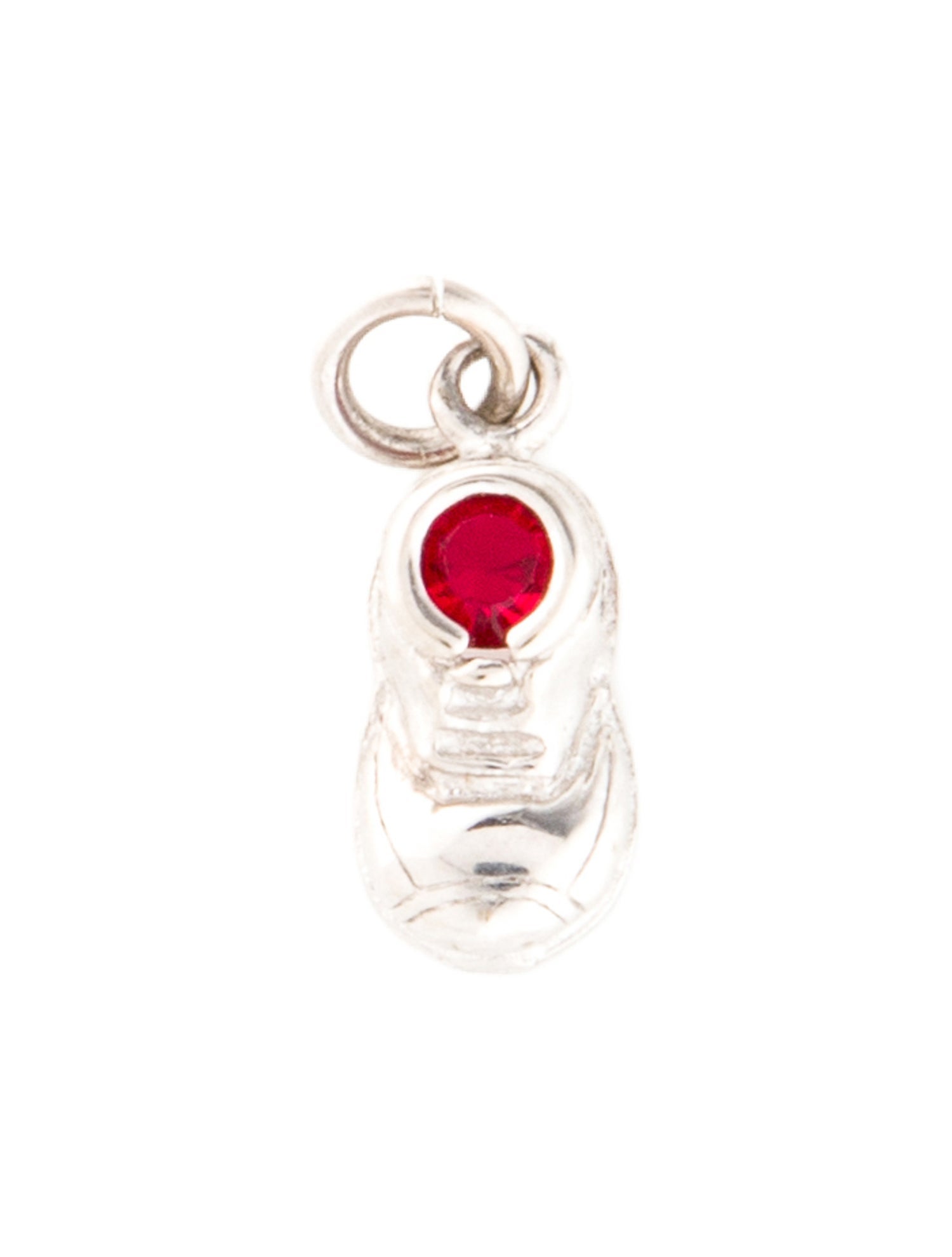 Pendant 14K Glass Shoe Charm Pendant