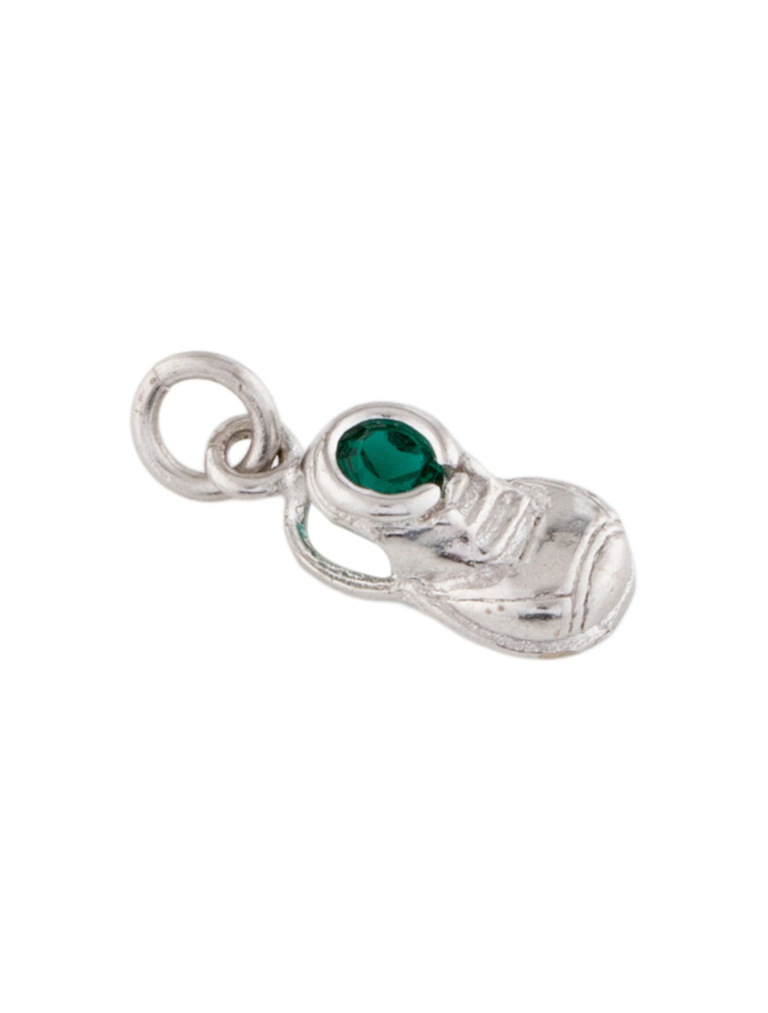 Pendant 14K Glass Shoe Charm