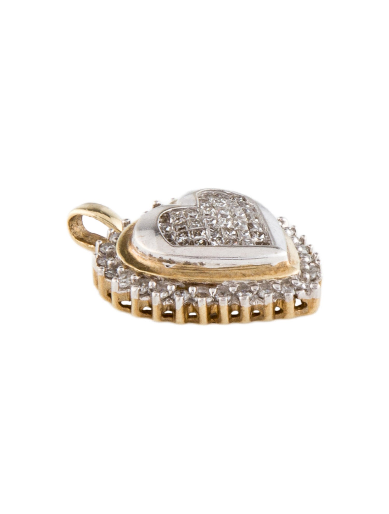 Pendant 10K Diamond Heart