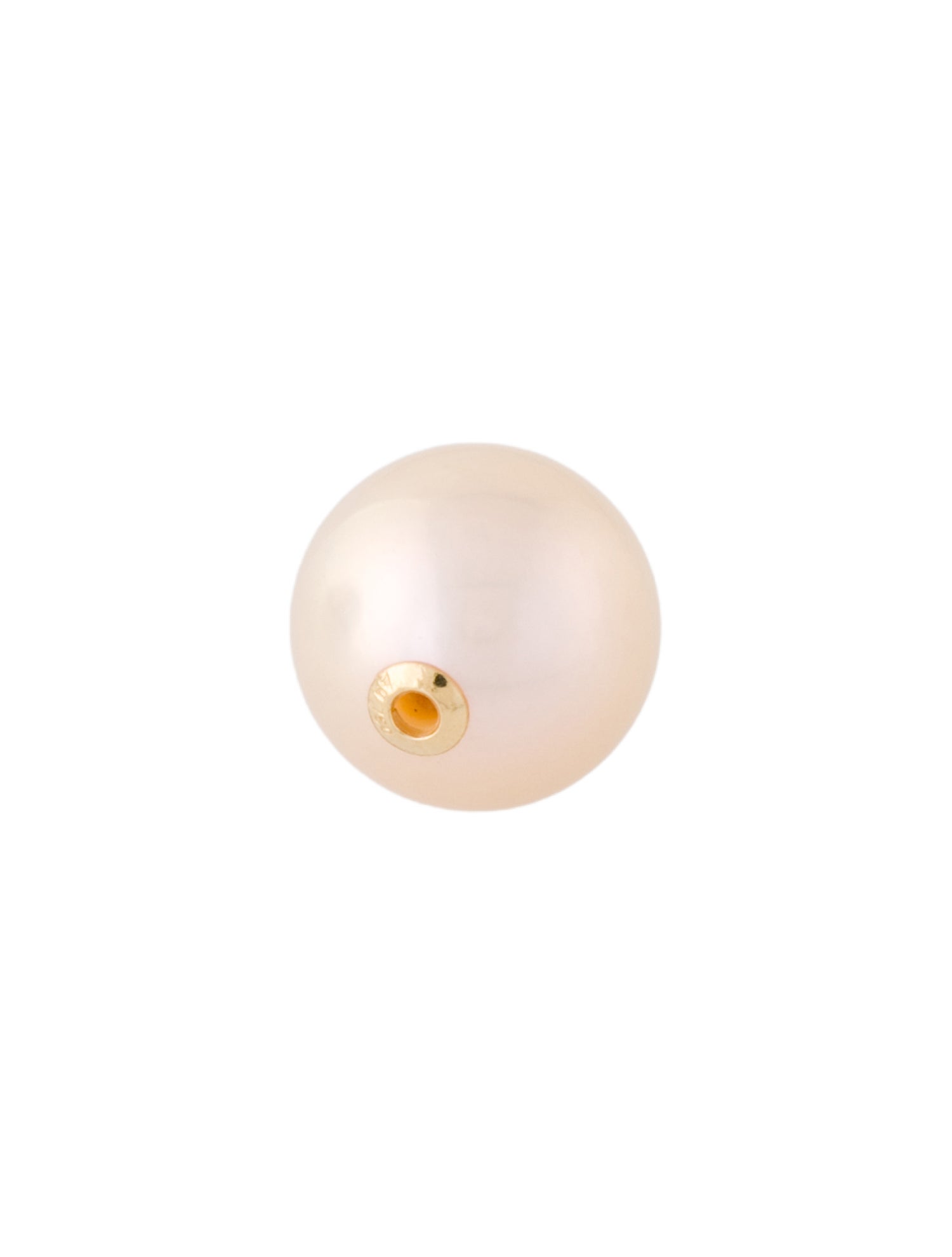 Pendant 18K Cultured Pearl Slide