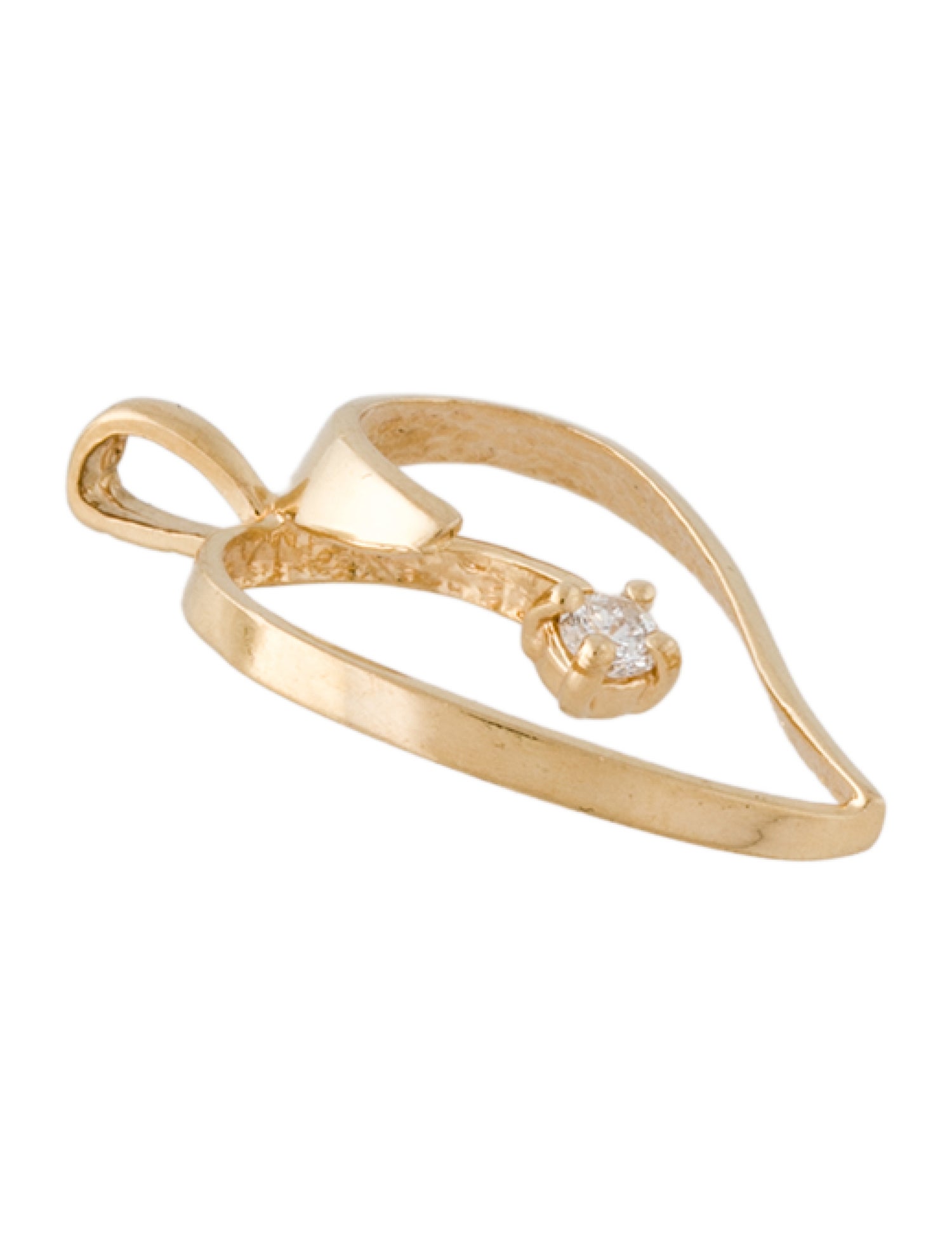 Pendant 14K Diamond Heart