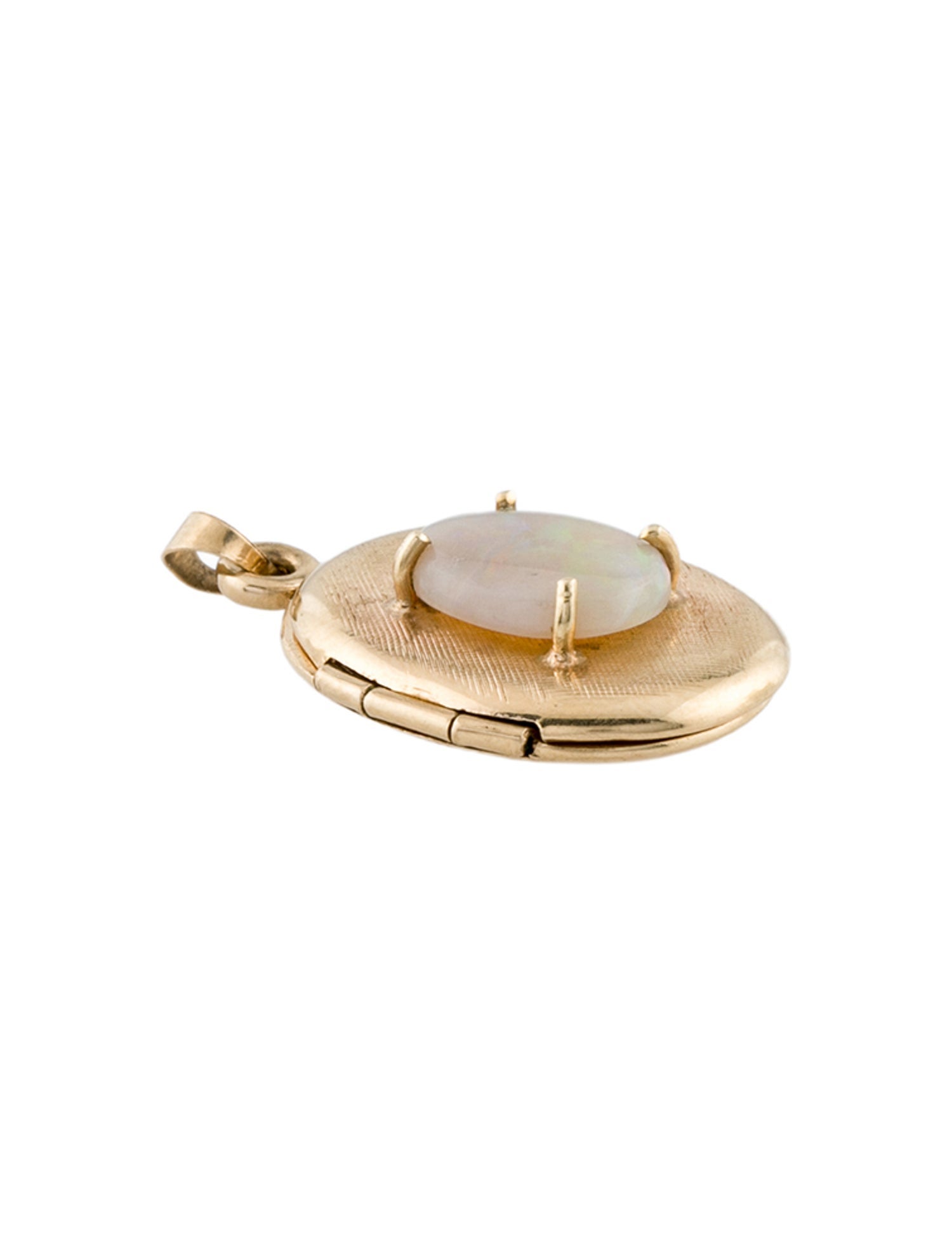 Pendant 14K Opal Locket