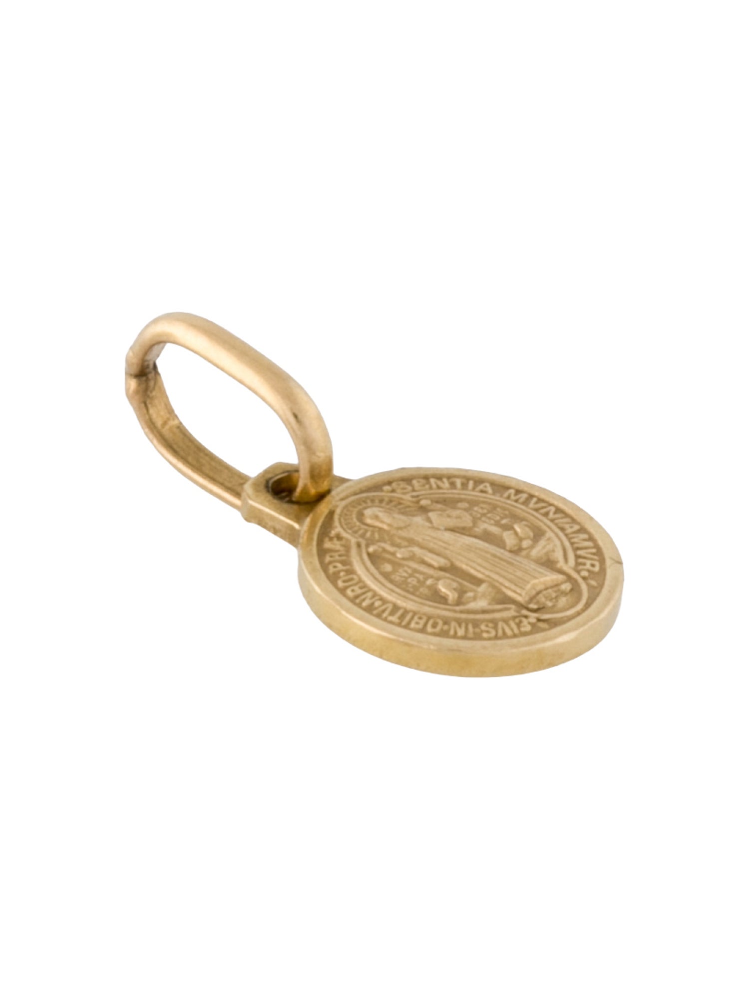 Pendant 14K Saint Benedict Charm