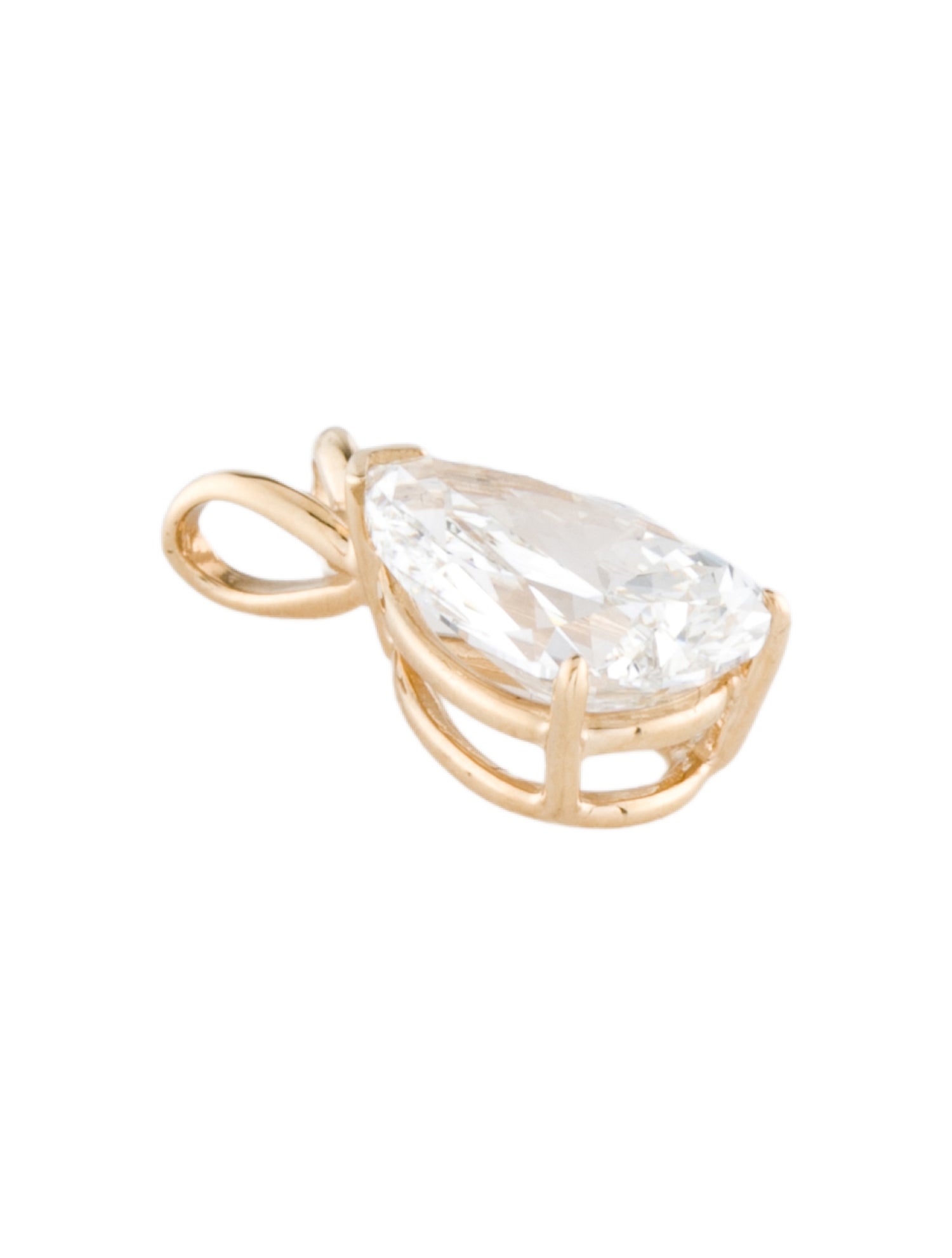 Pendant 14K 2.00ct Lab-Grown Diamond