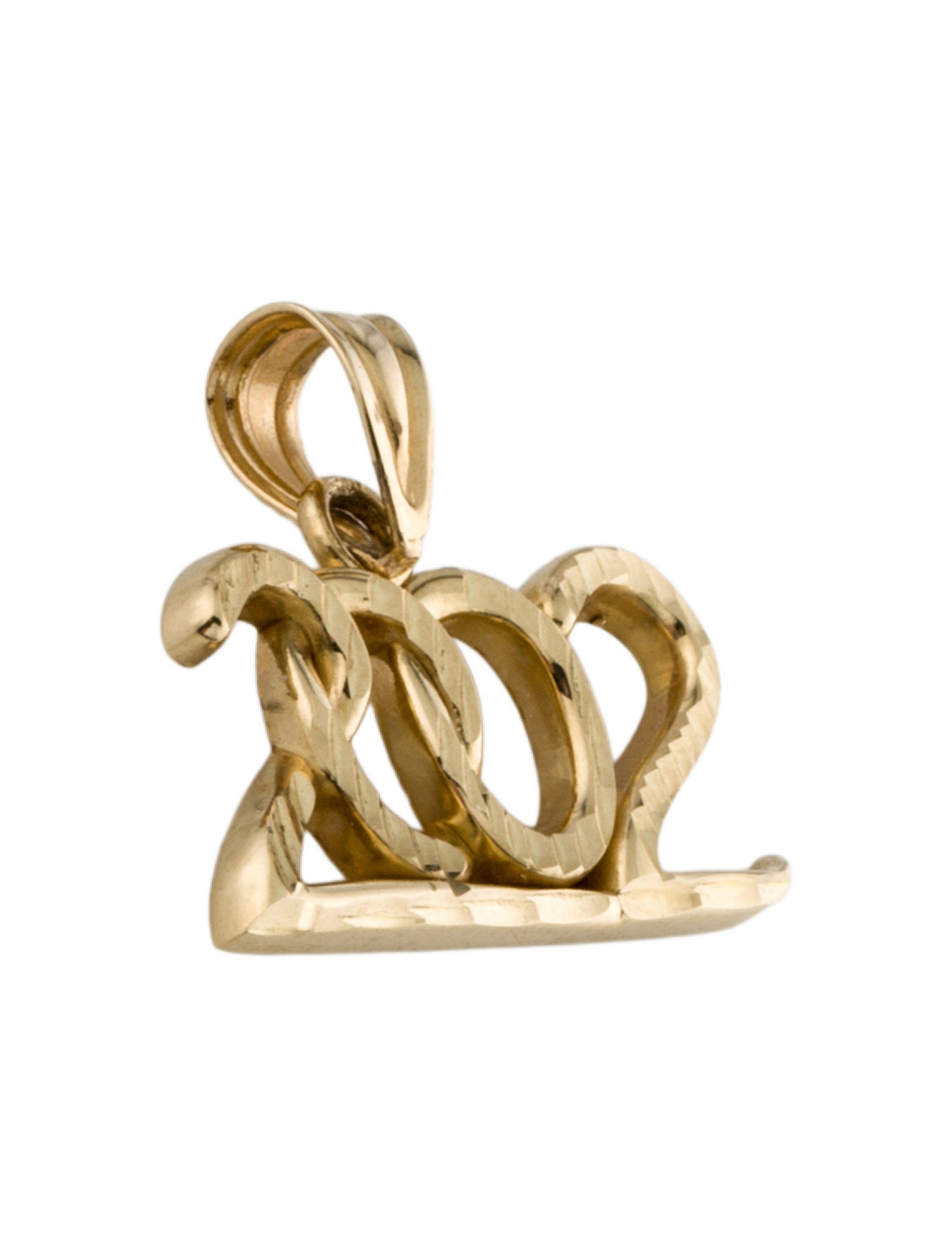 Pendant 14K 2002 Charm