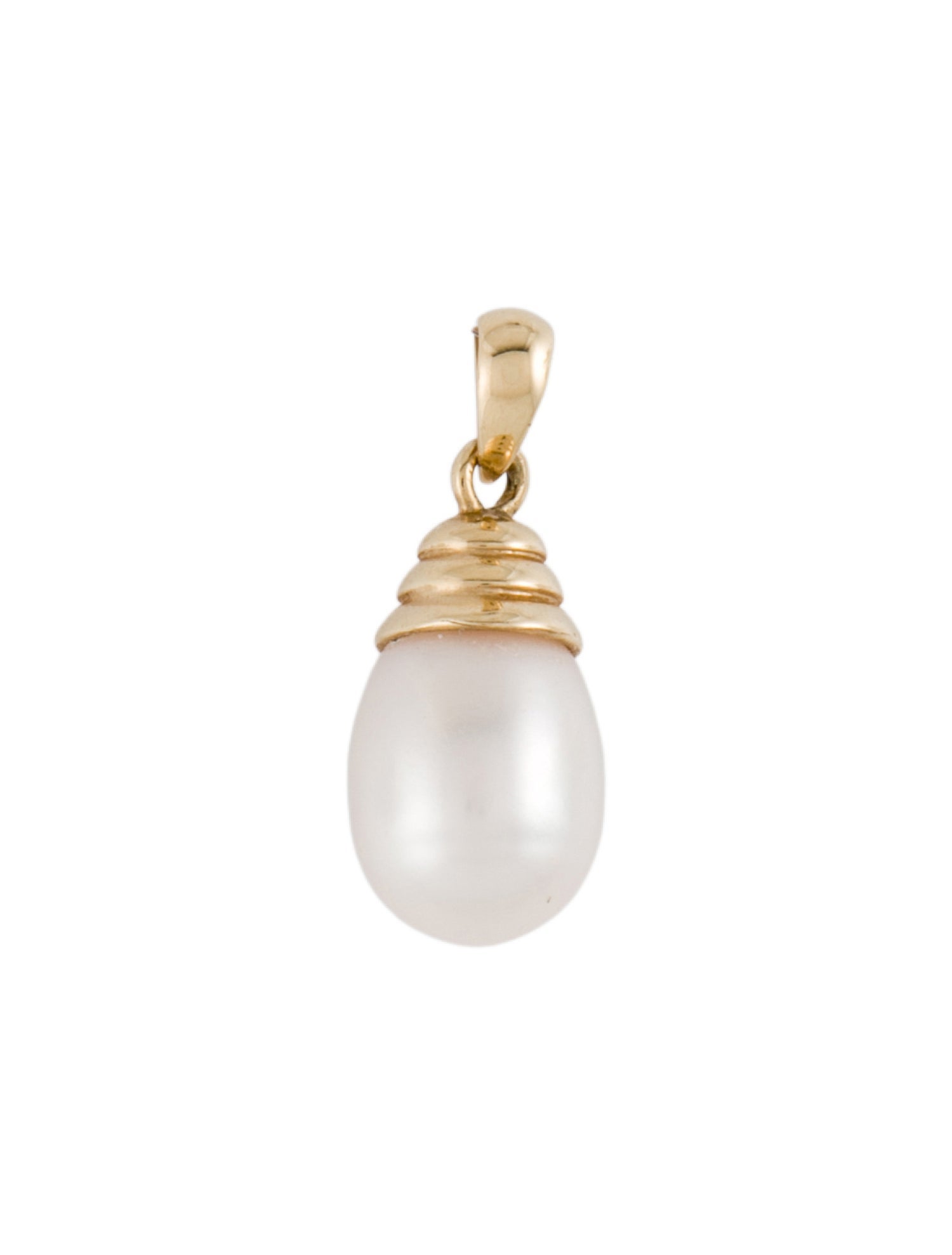 Pendant 14K Pearl Charm