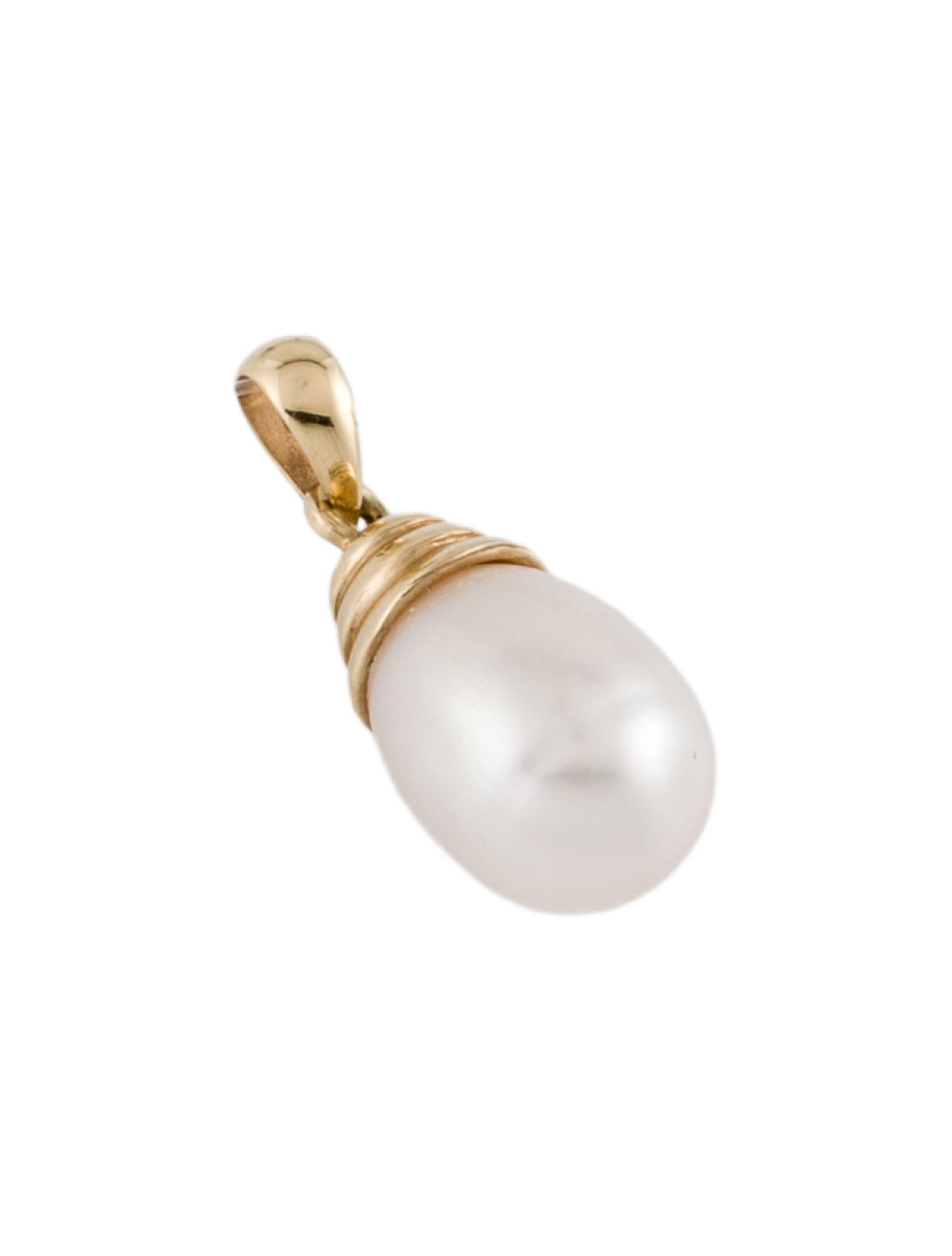 Pendant 14K Pearl Charm