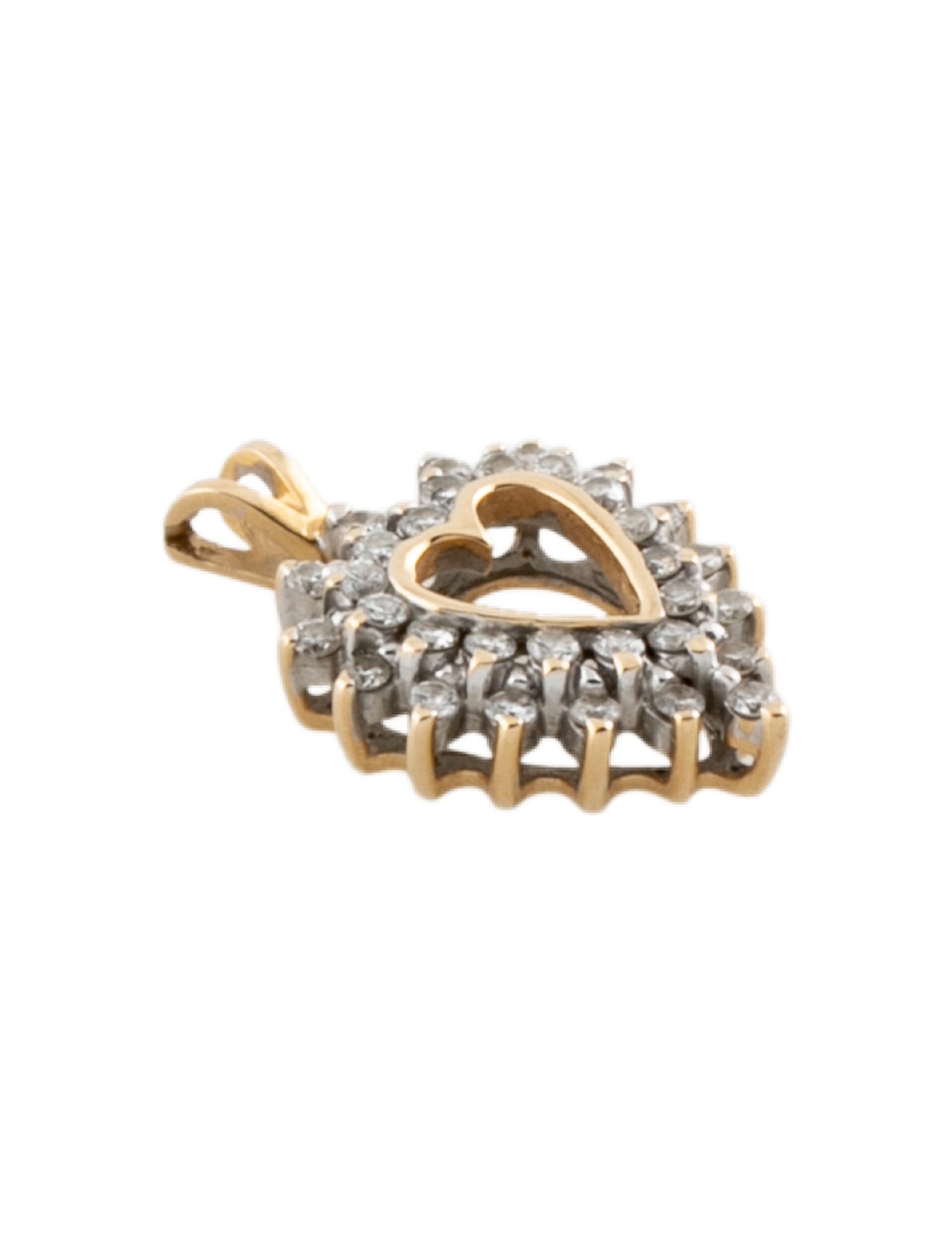 Pendant 14K Diamond Heart