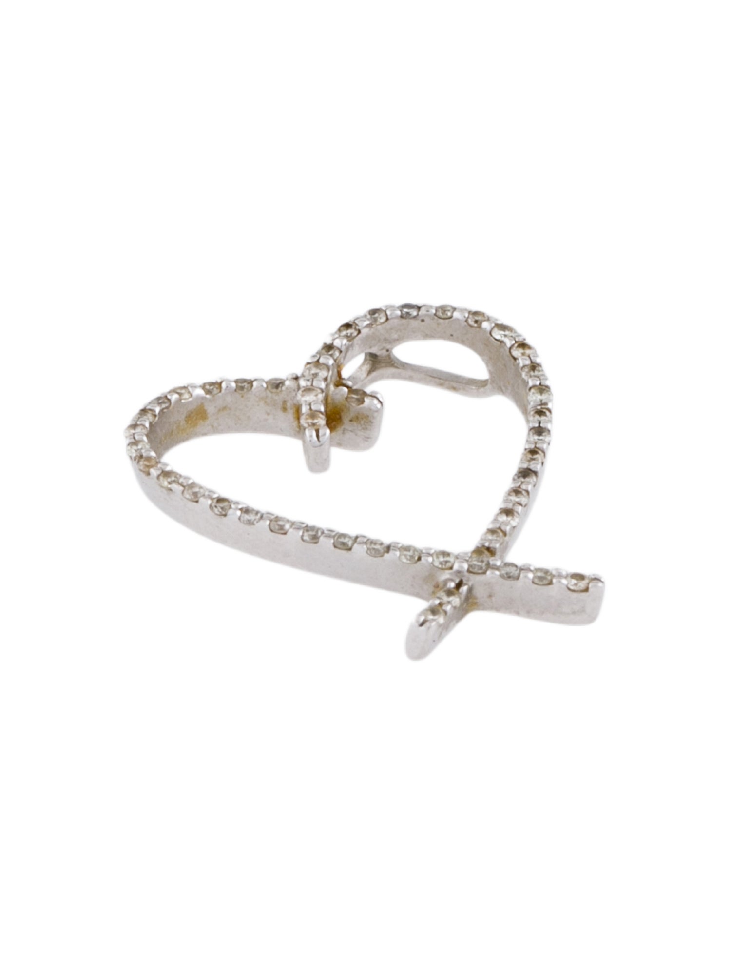 Pendant 14K Diamond Heart Charm