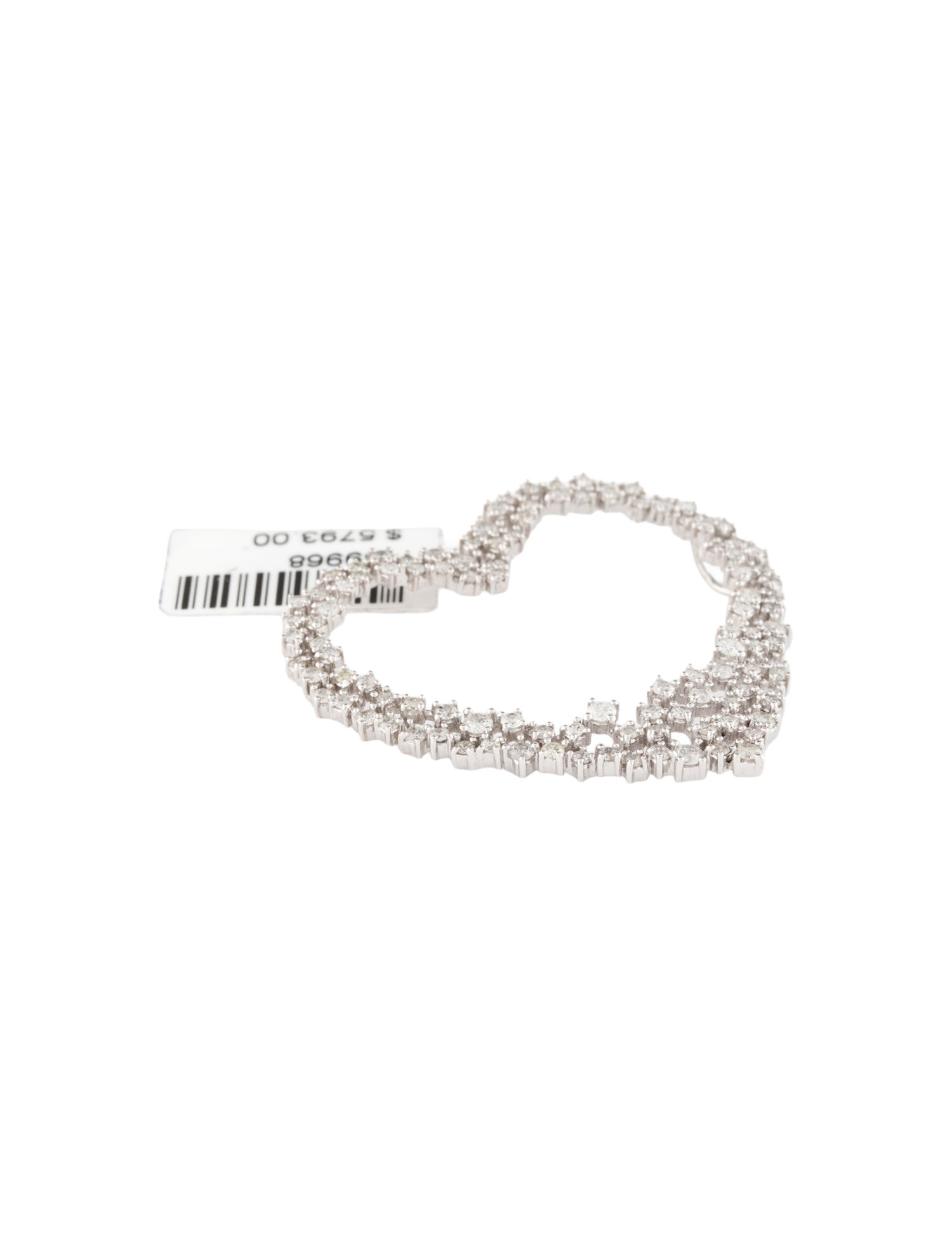 Pendant 14K 1.53ctw Diamond Heart