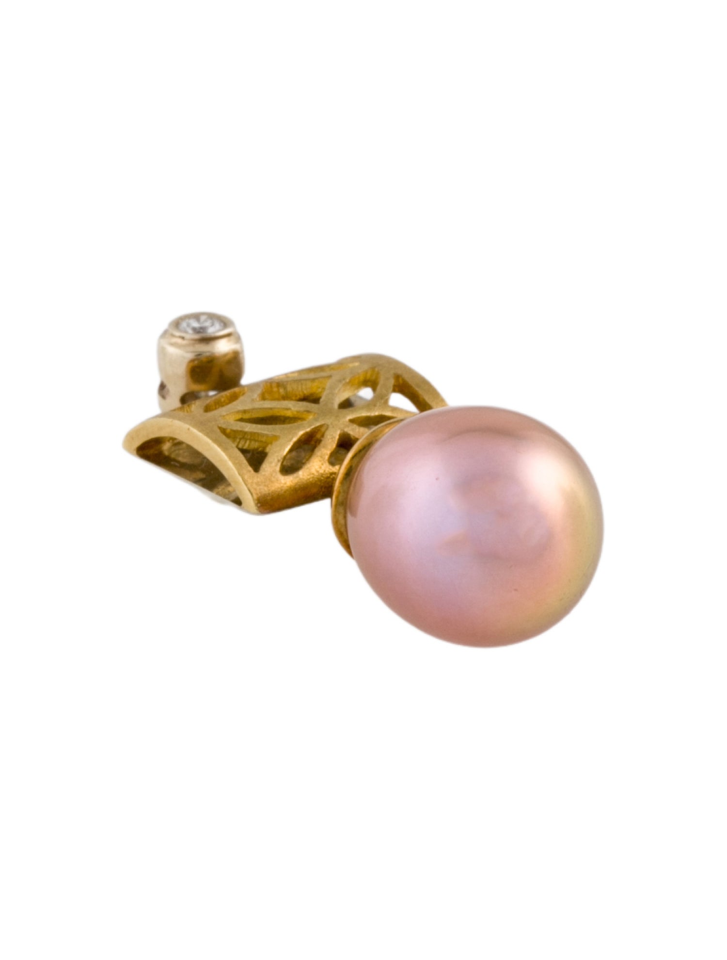 Pendant Alishan 18K Pearl & Diamond