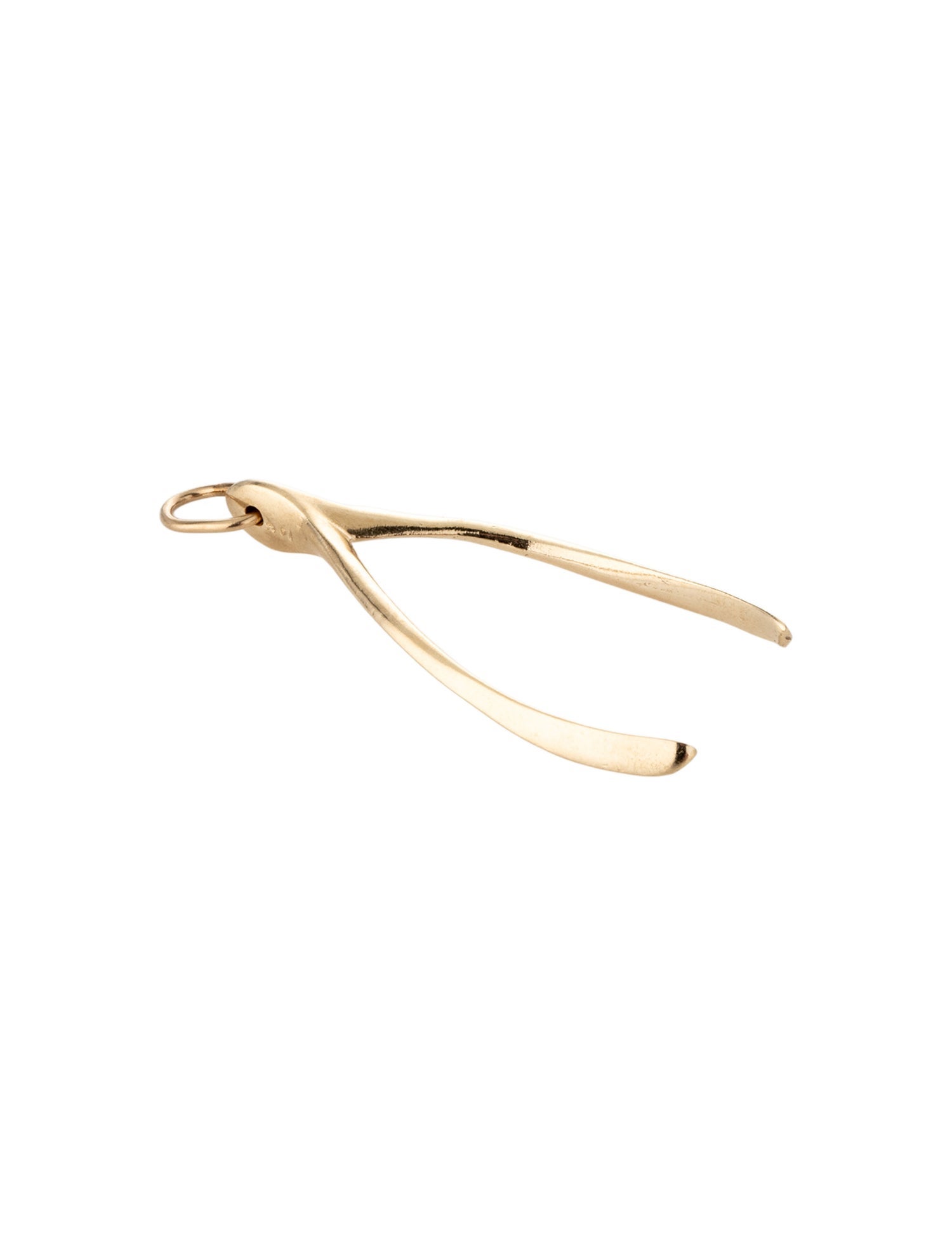 Pendant 14K Wishbone