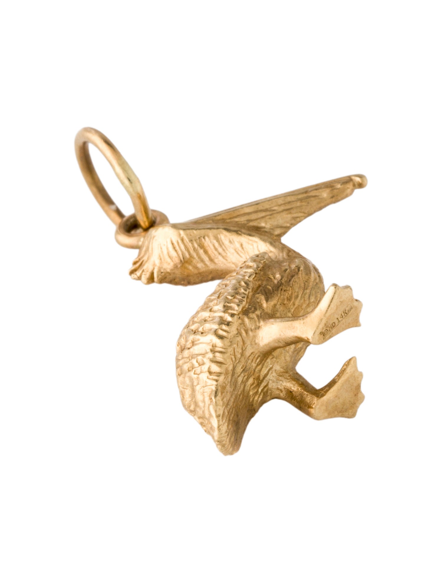Pendant 14K Pelican Charm