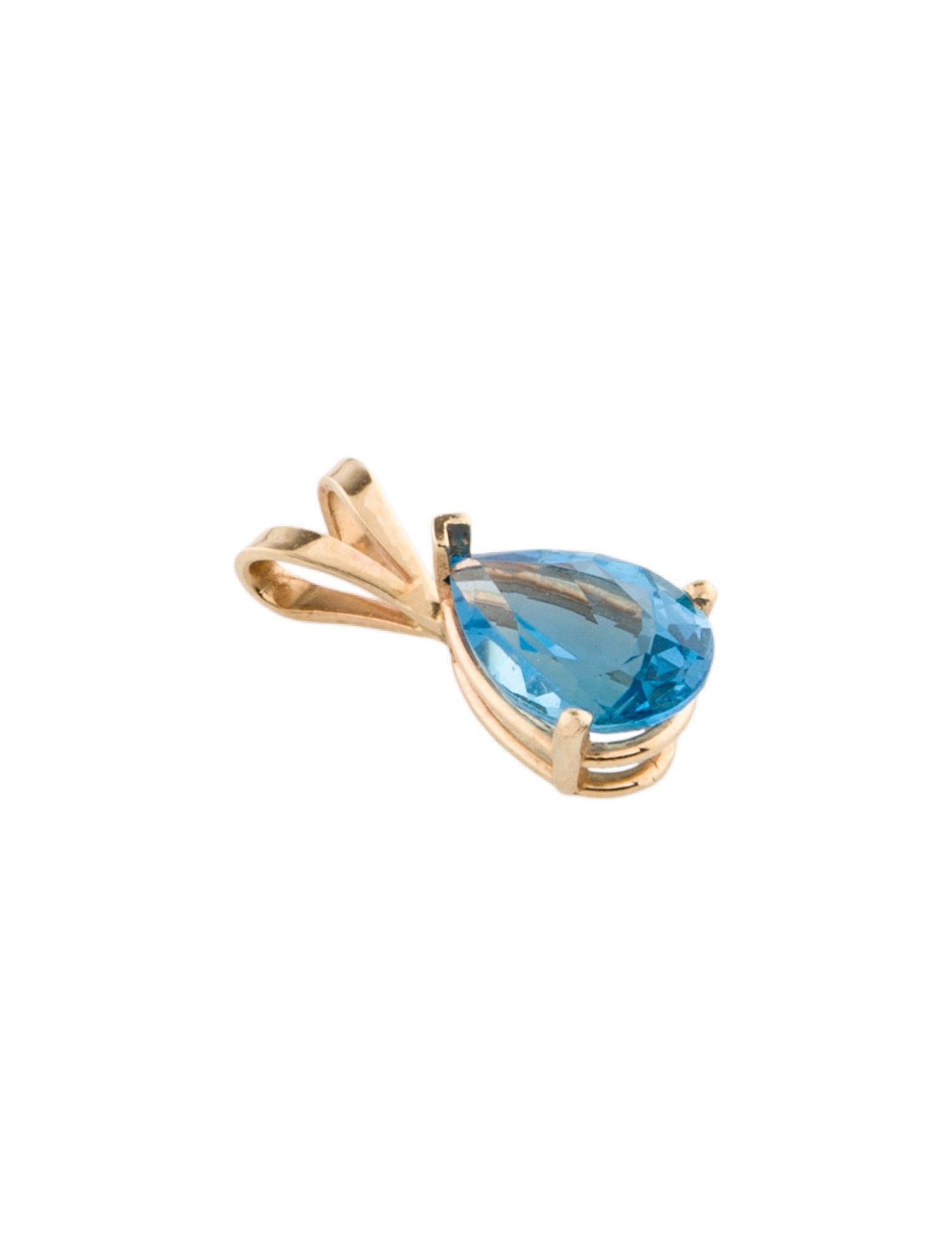 Pendant 14K 2.36ct Topaz