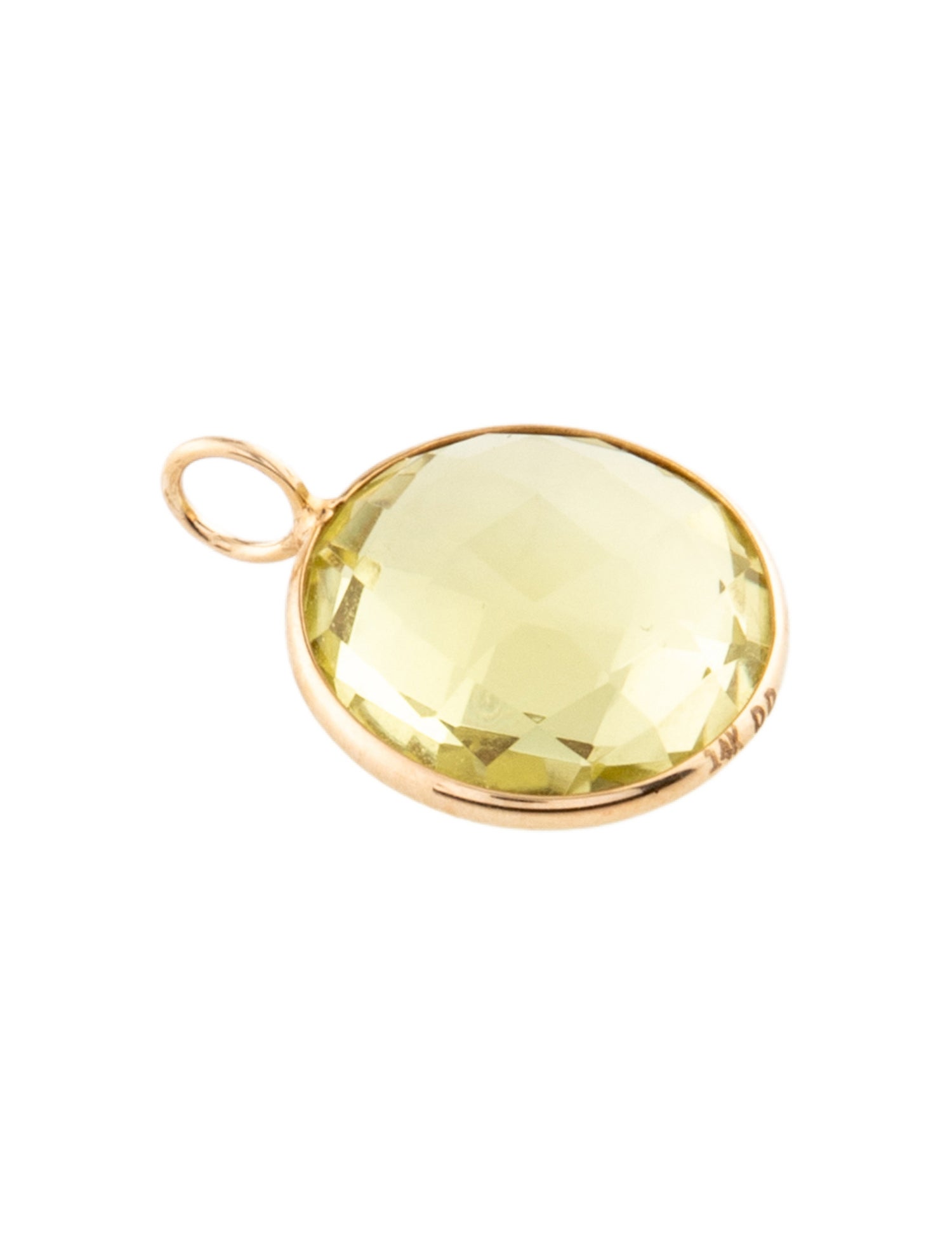 Pendant 14K Citrine