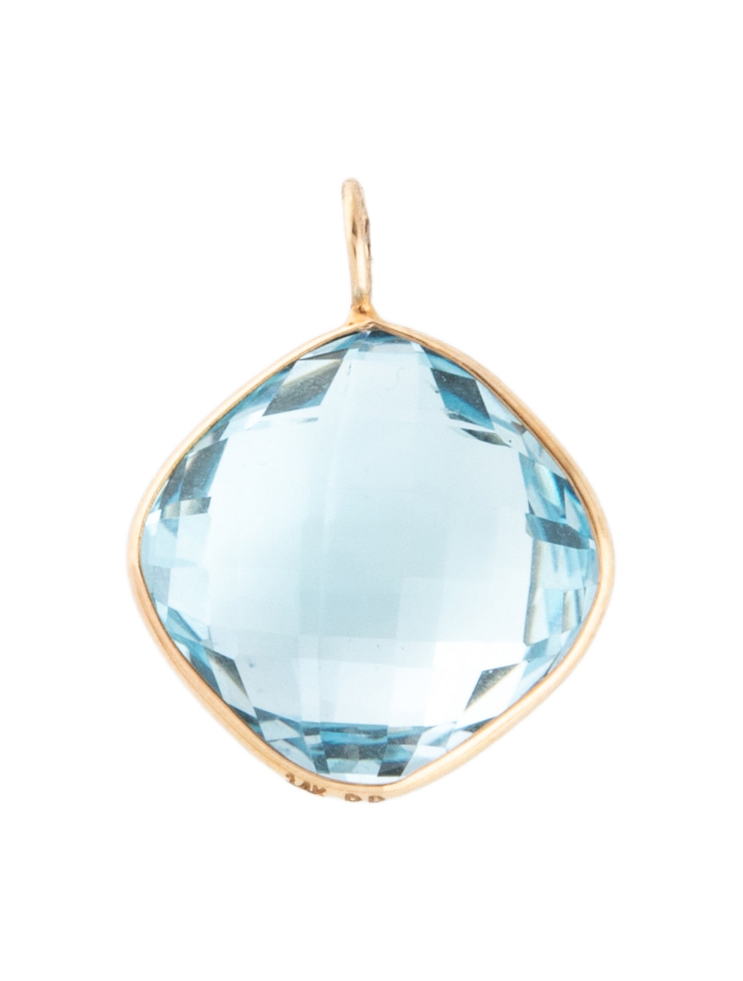 Pendant 14K Topaz