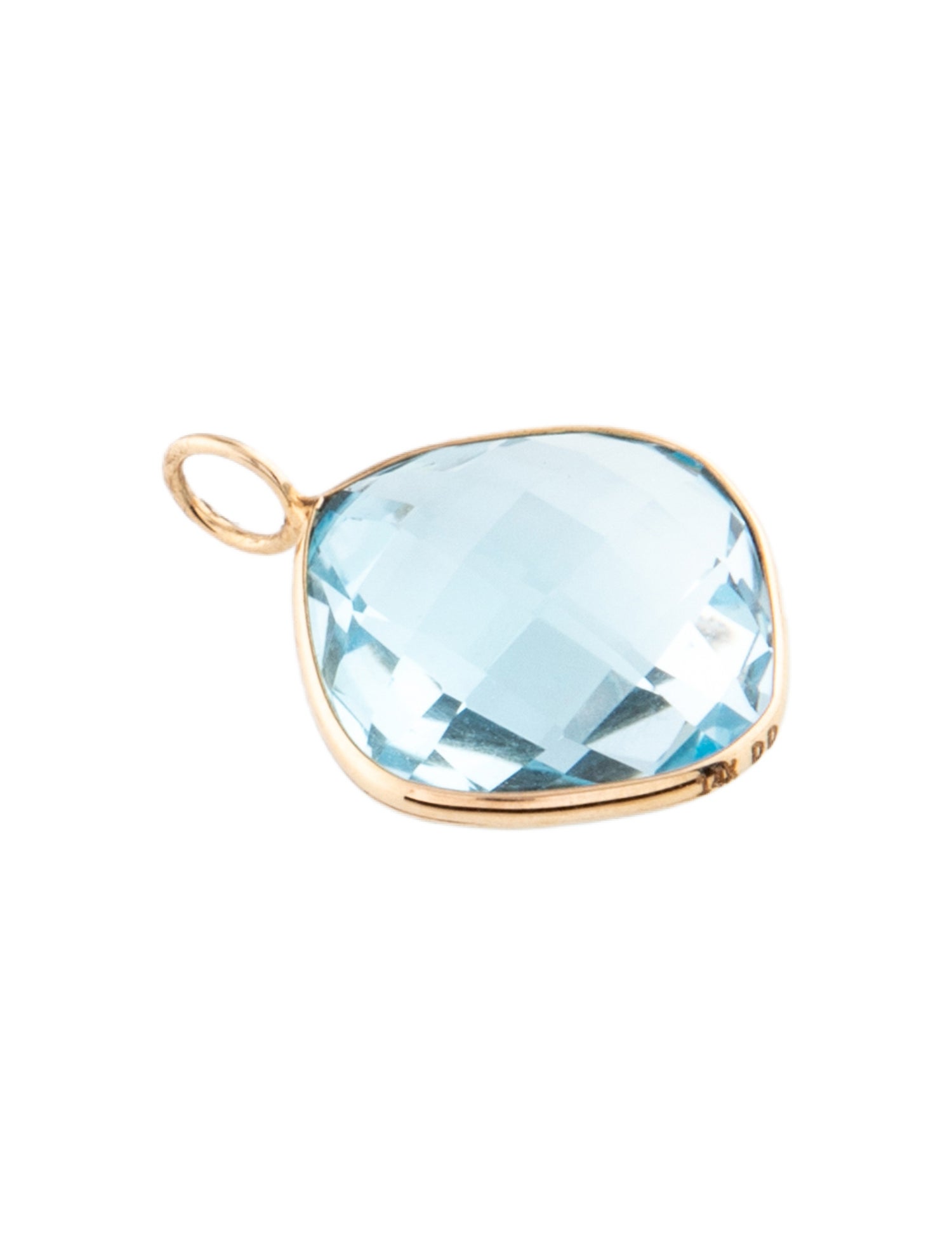 Pendant 14K Topaz