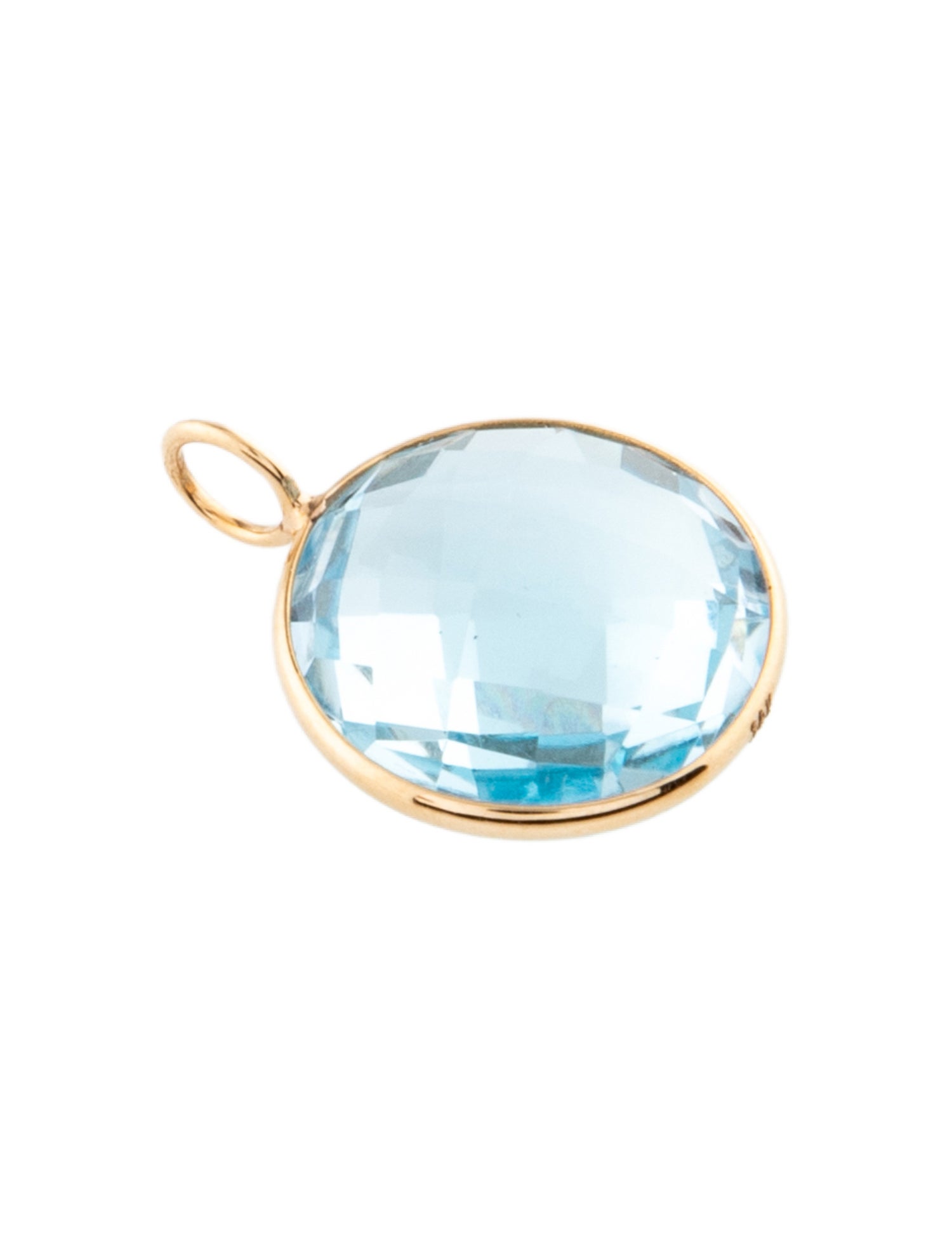 Pendant 14K Topaz