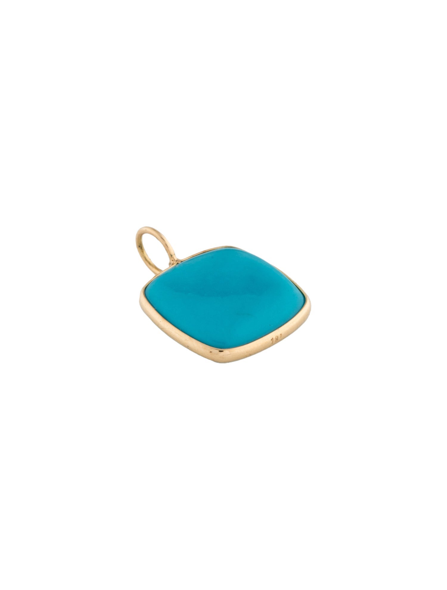 Pendant 18K Turquoise
