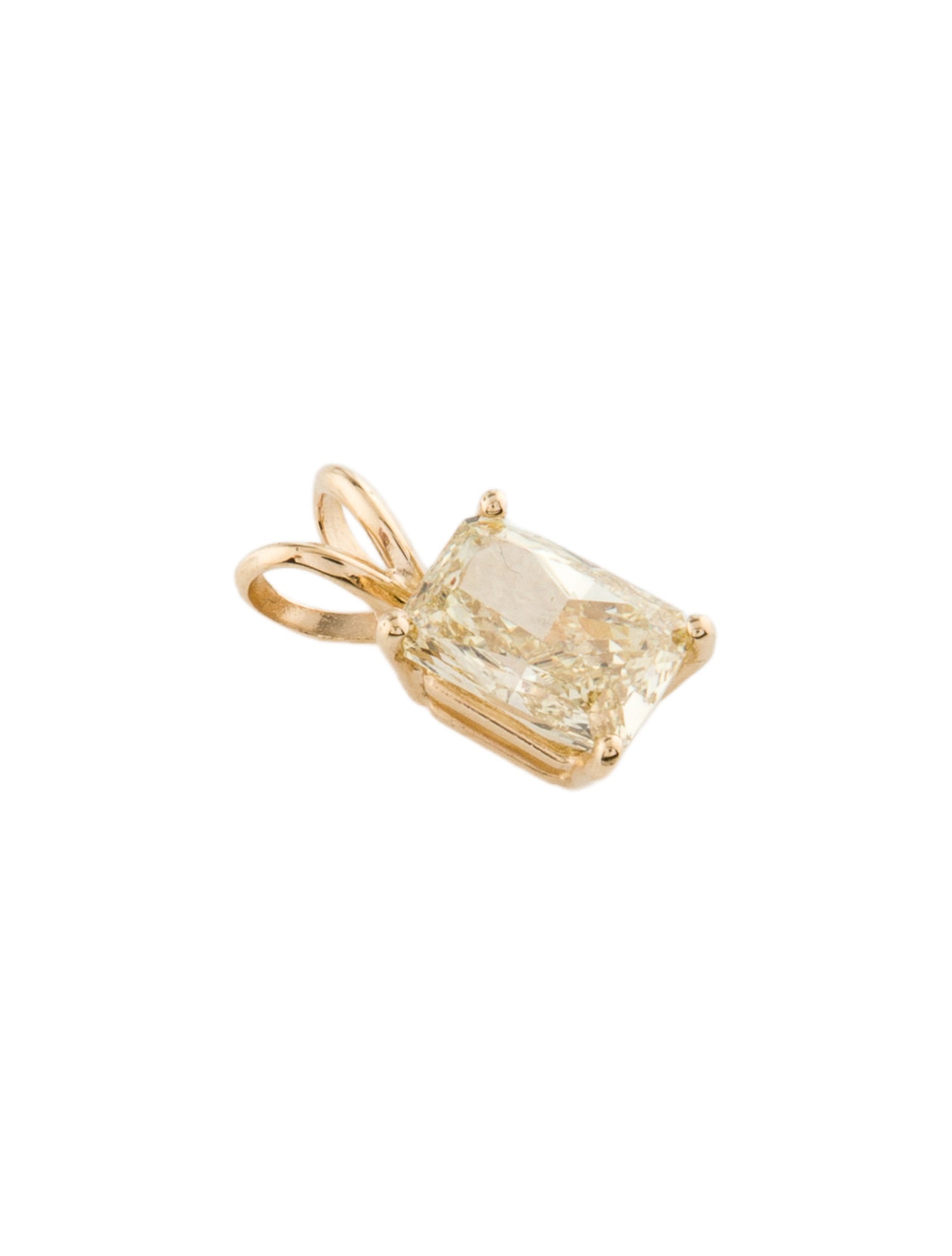 Pendant 14K 2.01ct Lab-Grown Diamond