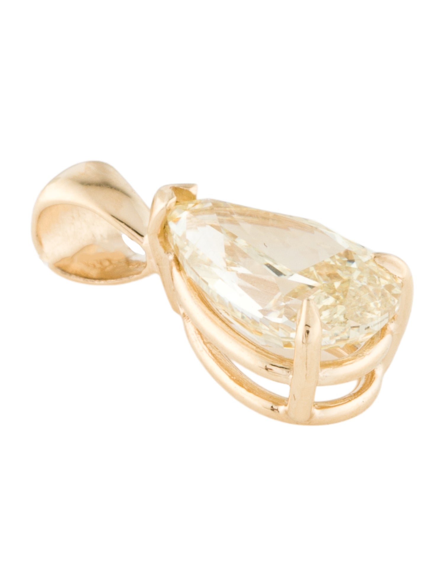 Pendant 14K 2.01ct Lab-Grown Diamond