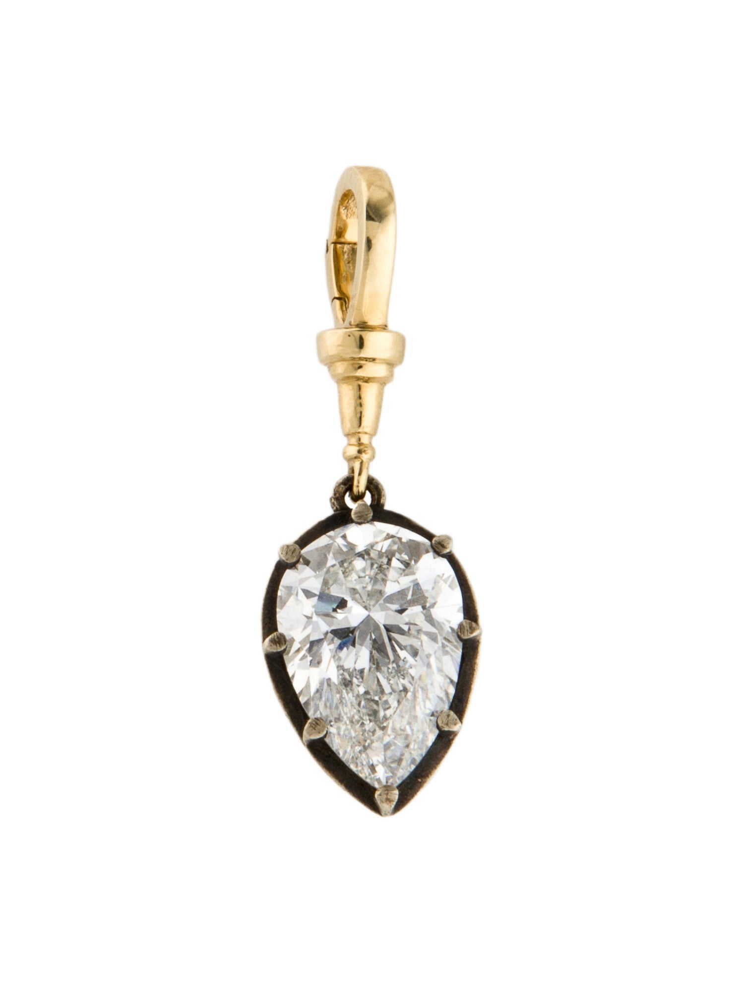 Pendant 14K 3.08ctw Lab-Grown Diamond
