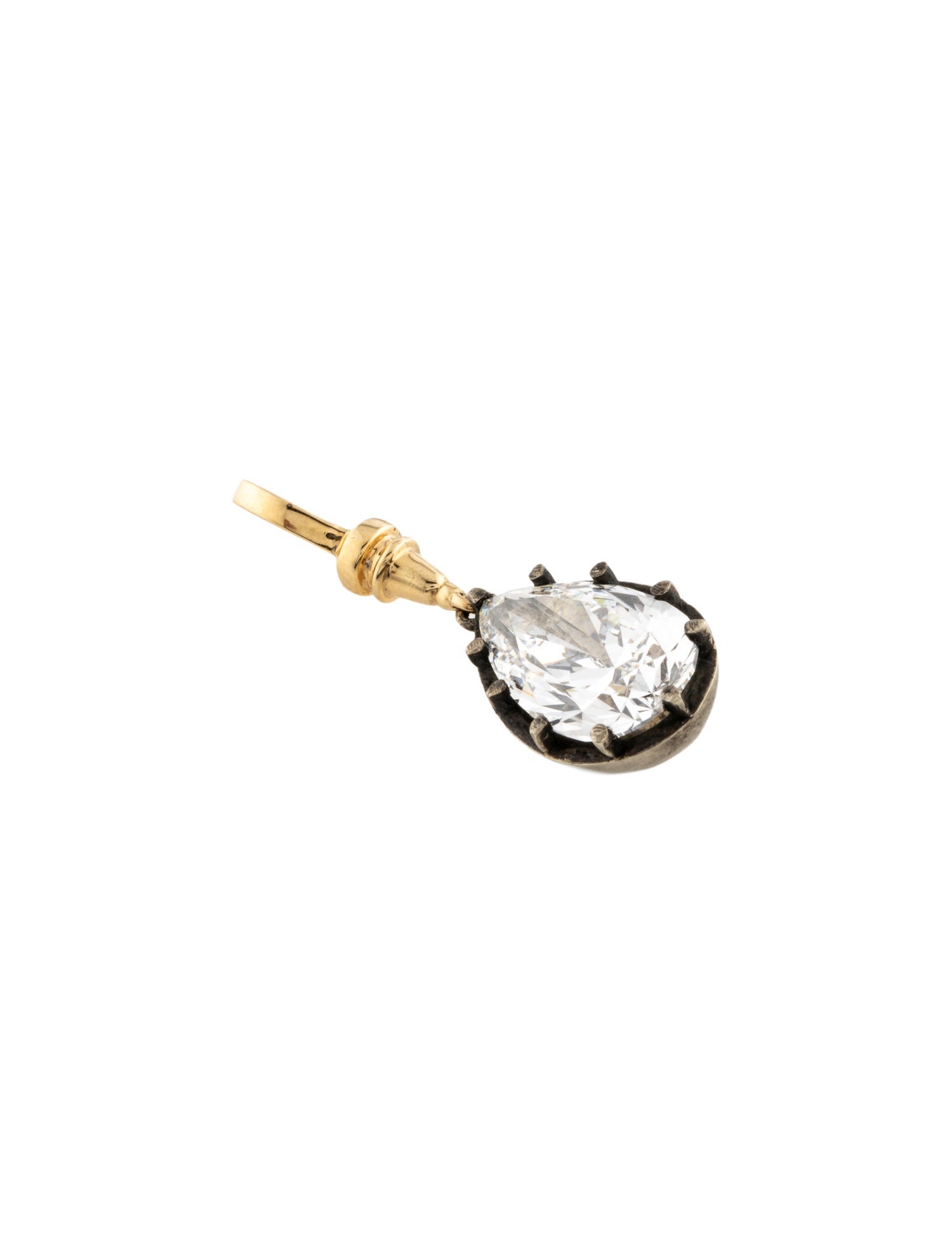Pendant 14K 5.10ct Lab-Grown Diamond Pendant
