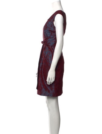 Peter Som Acetate Mini Dress