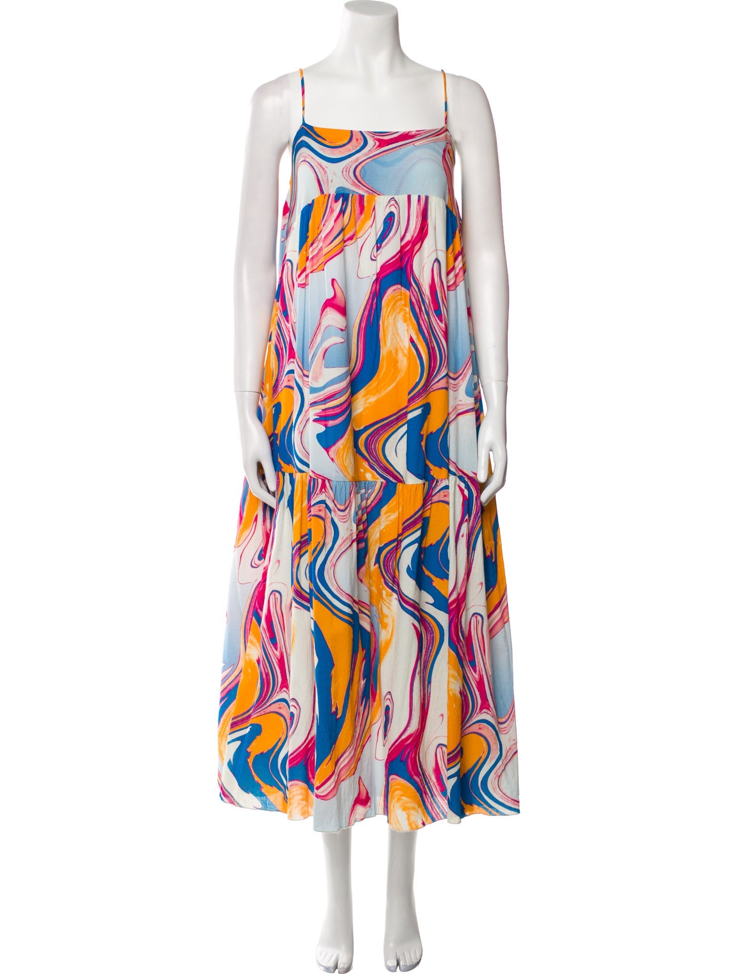 Peter Som Printed Long Dress