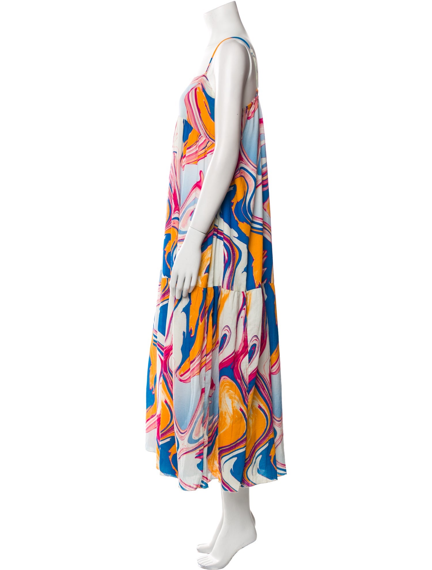 Peter Som Printed Long Dress