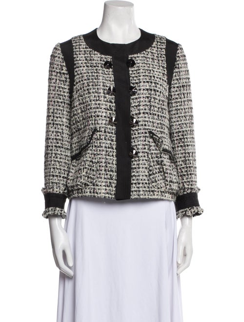 Peter Som Tweed Tweed Pattern Evening Jacket