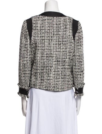 Peter Som Tweed Tweed Pattern Evening Jacket