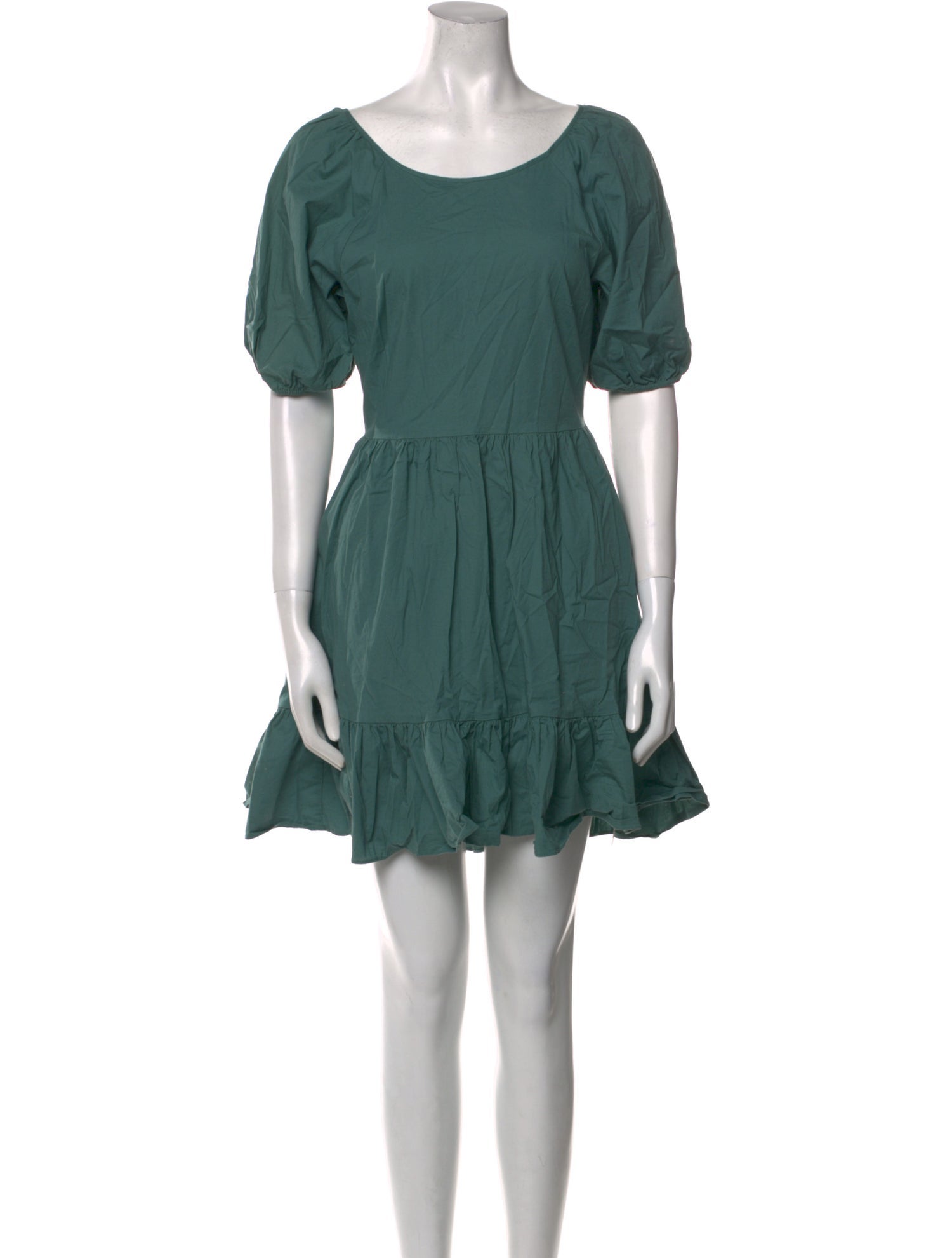 Peter Som Scoop Neck Mini Dress