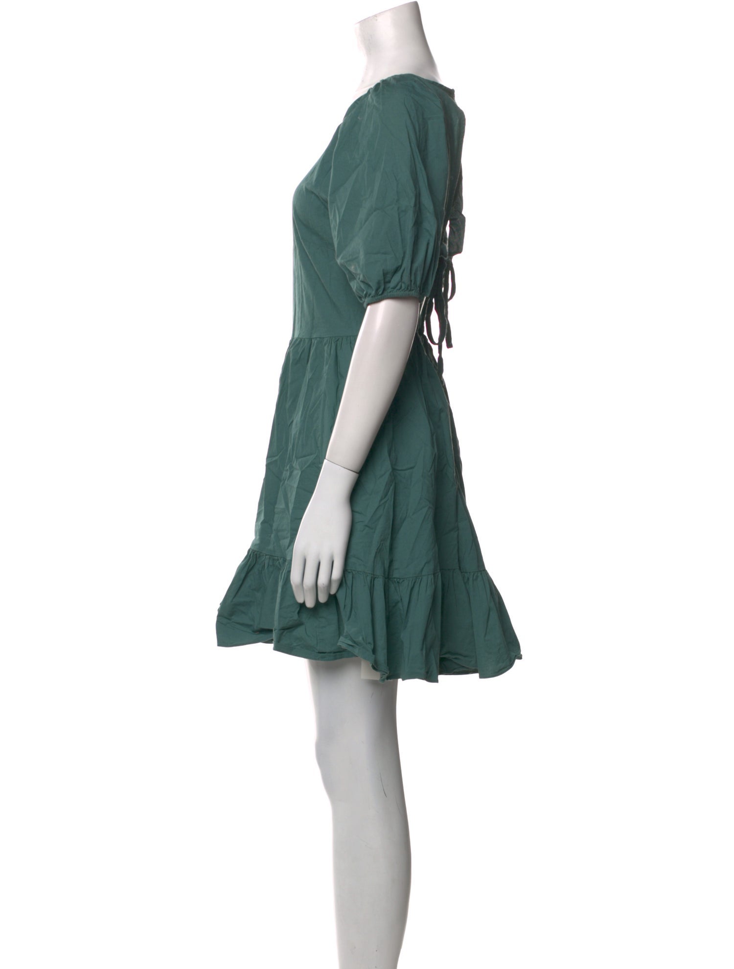 Peter Som Scoop Neck Mini Dress