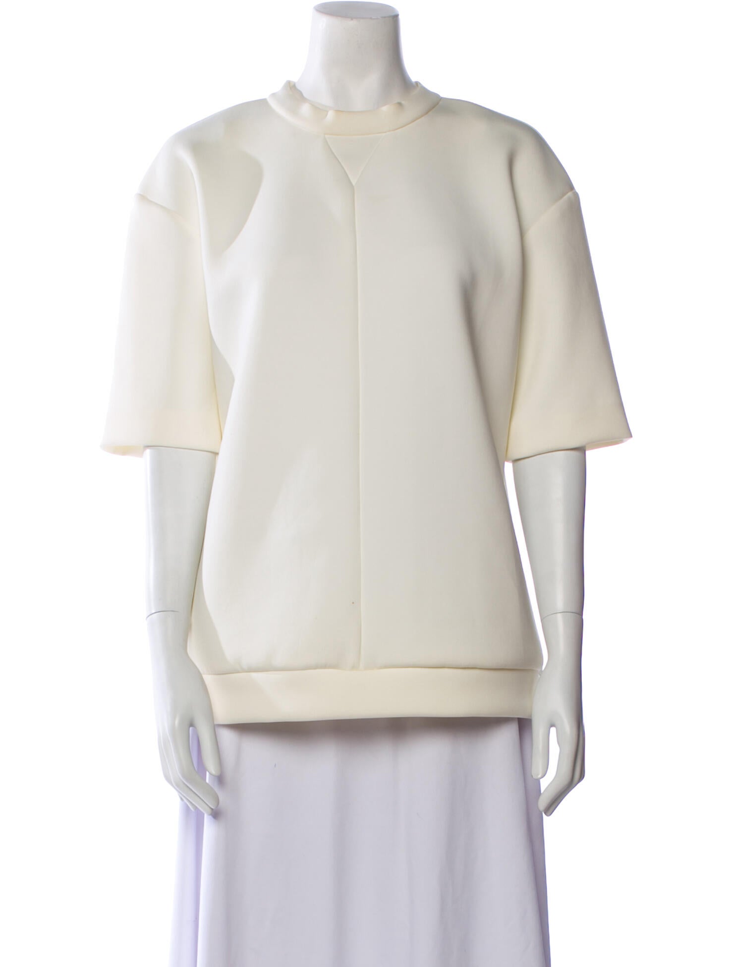 Peter Som Crew Neck Short Sleeve Sweatshirt
