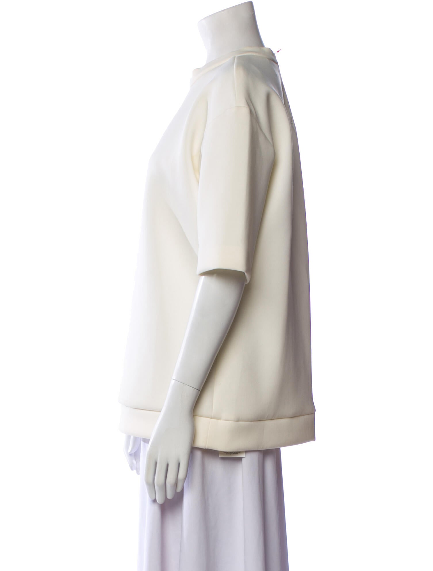 Peter Som Crew Neck Short Sleeve Sweatshirt