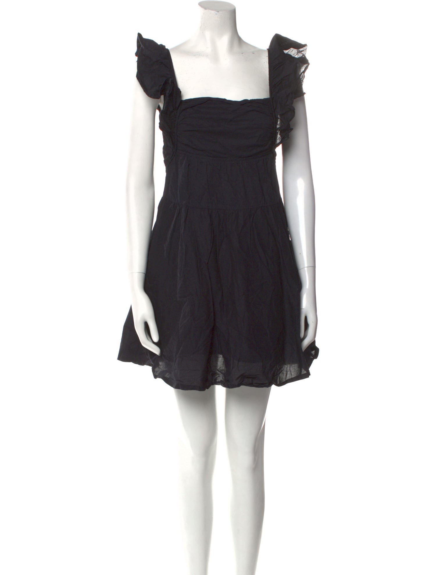 Peter Som Square Neckline Mini Dress