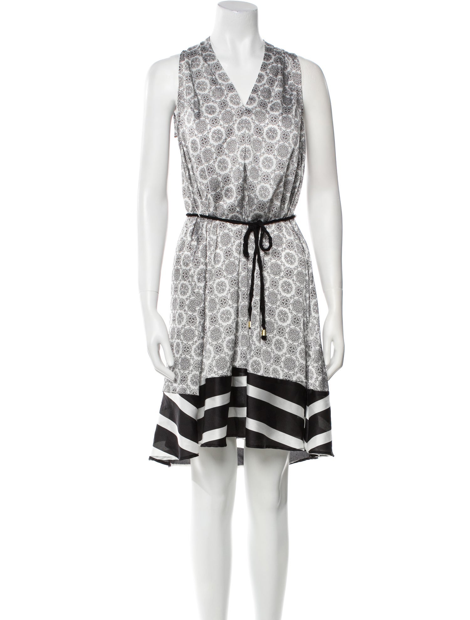 Peter Som Printed Knee-Length Dress