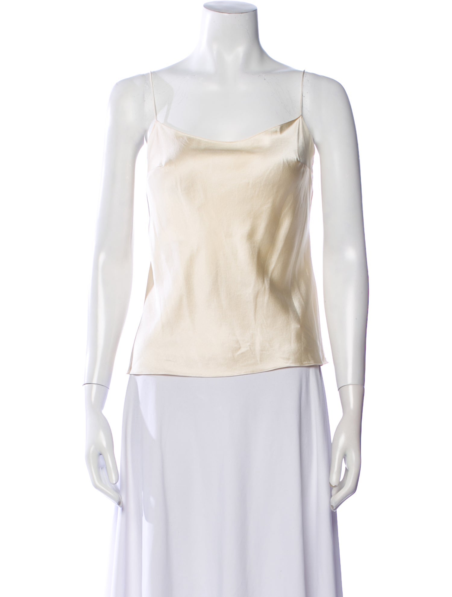 Peter Som Silk Scoop Neck Top